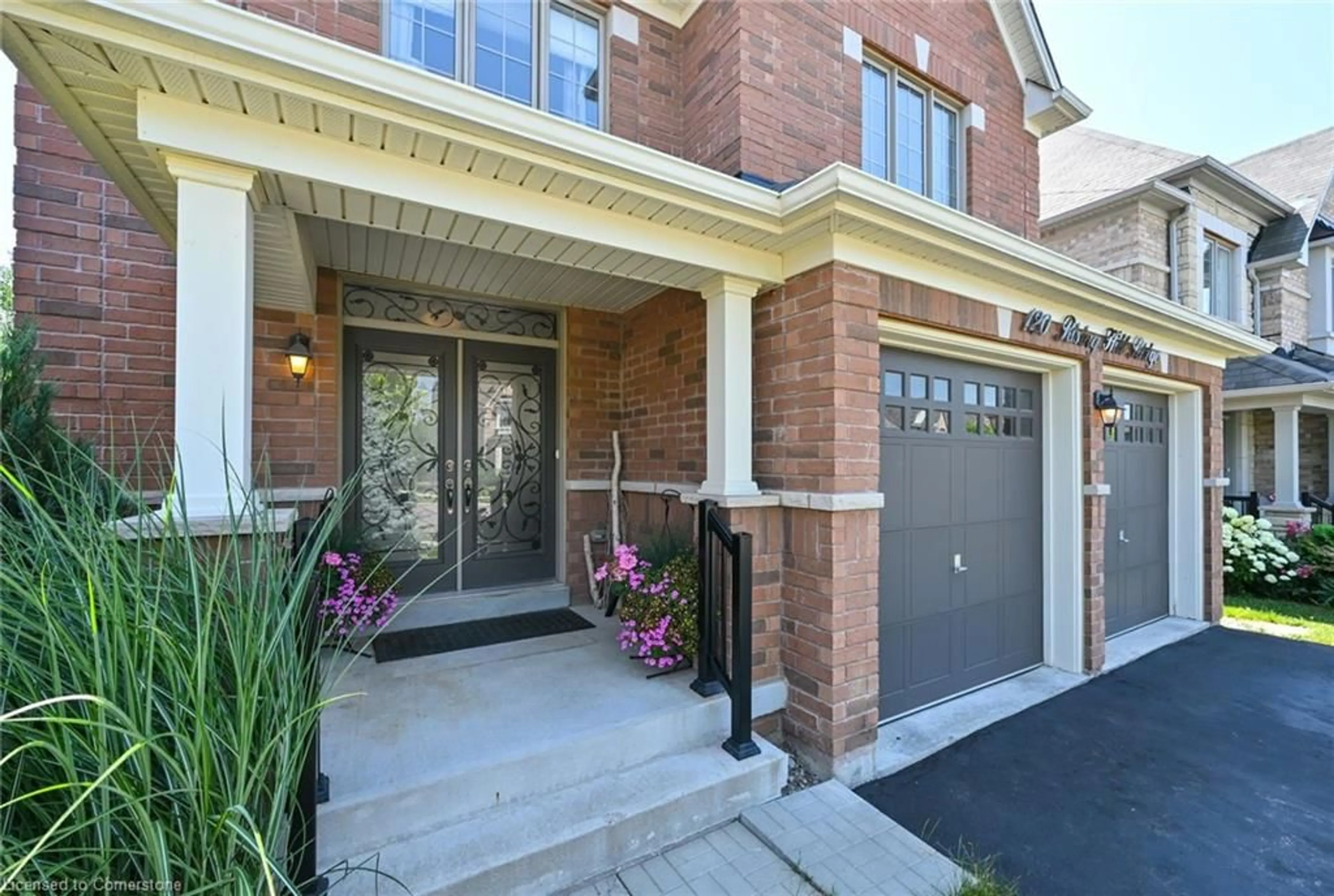 Home with brick exterior material, street for 120 Rising Hill Ridge, Brampton Ontario L6Y 6B2