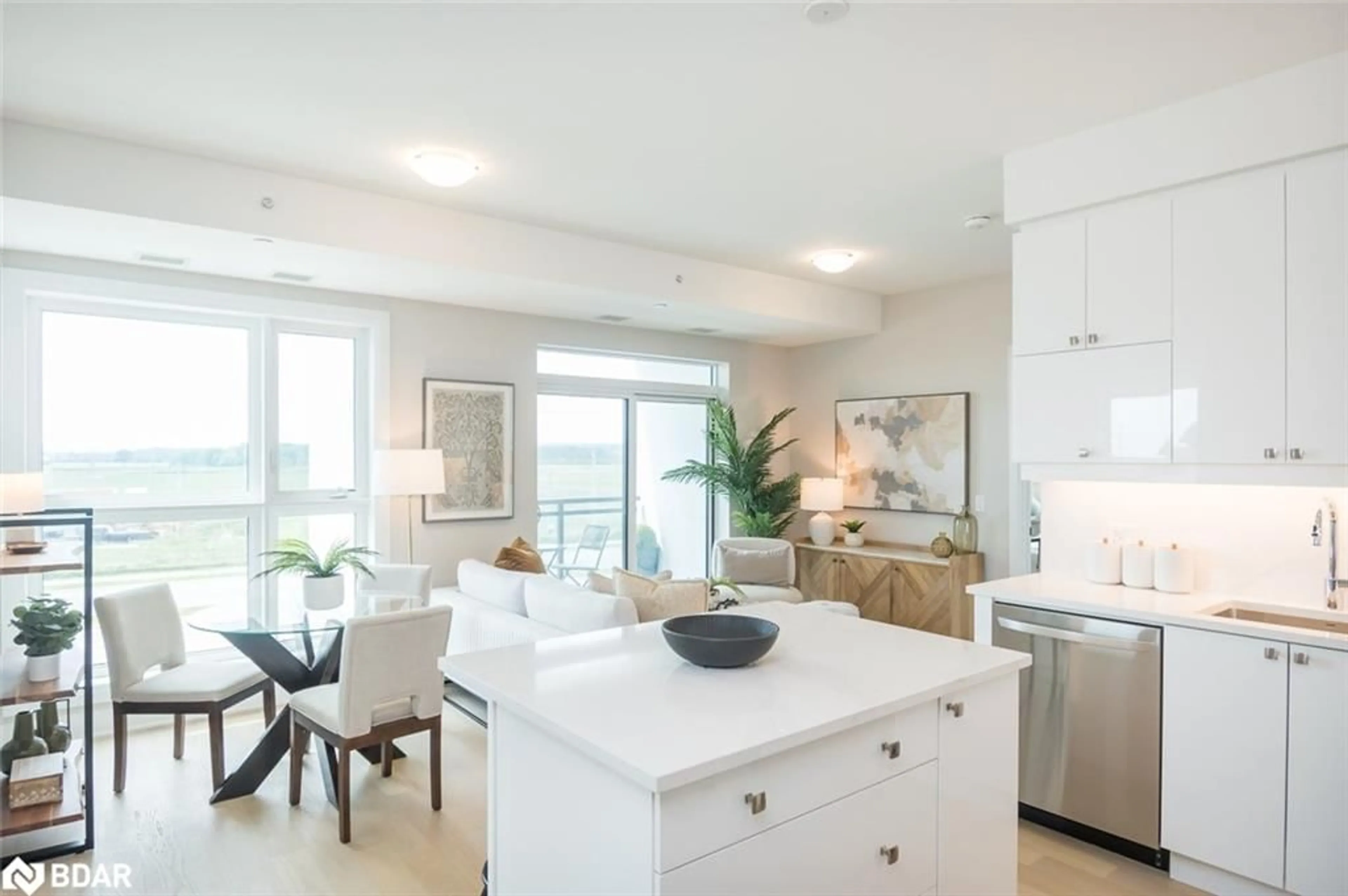 Open concept kitchen, ceramic/tile floor for 480 Gordon Krantz Ave, Milton Ontario L9E 1Z4