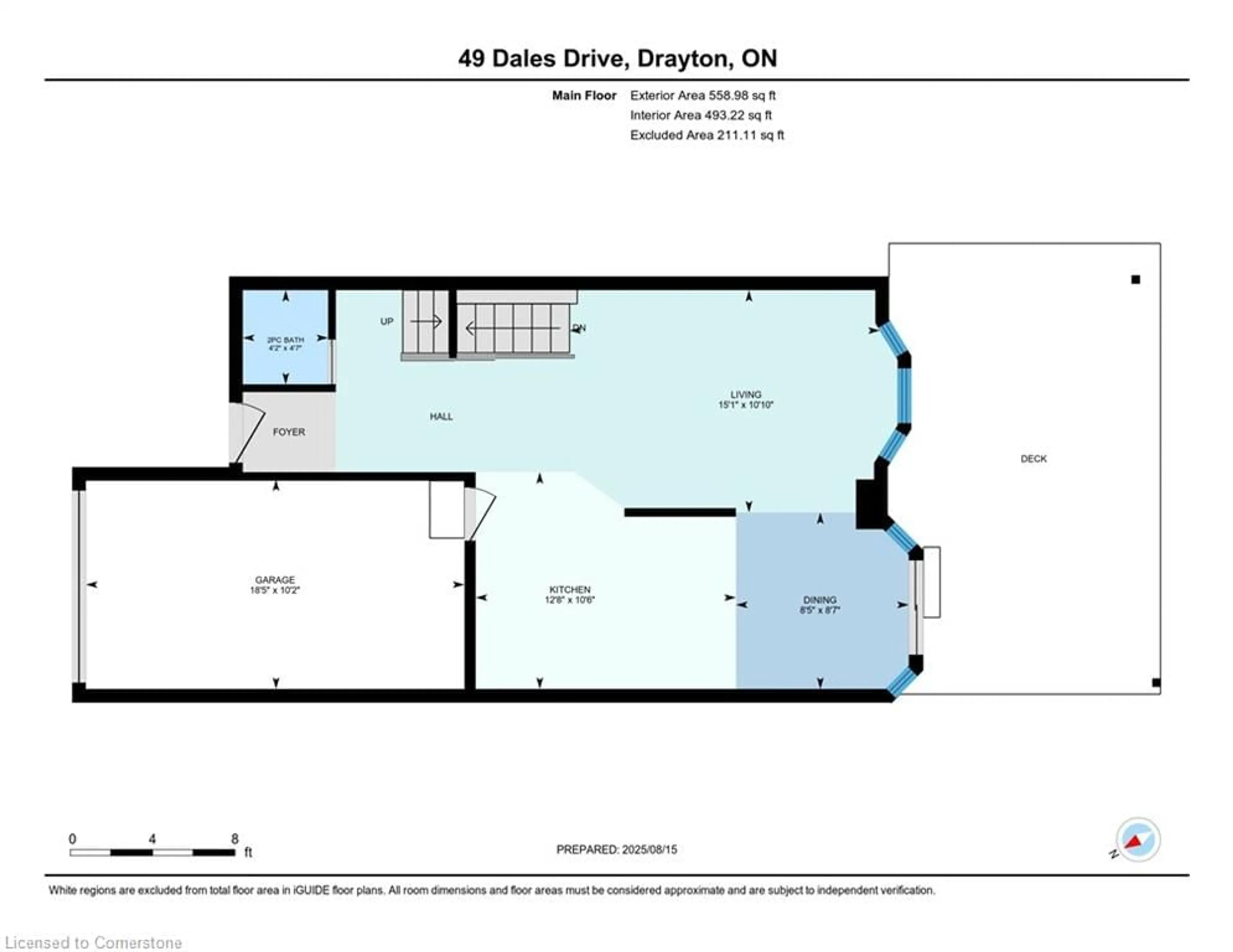 Floor plan for 49 Dales Dr, Drayton Ontario N0G 1P0