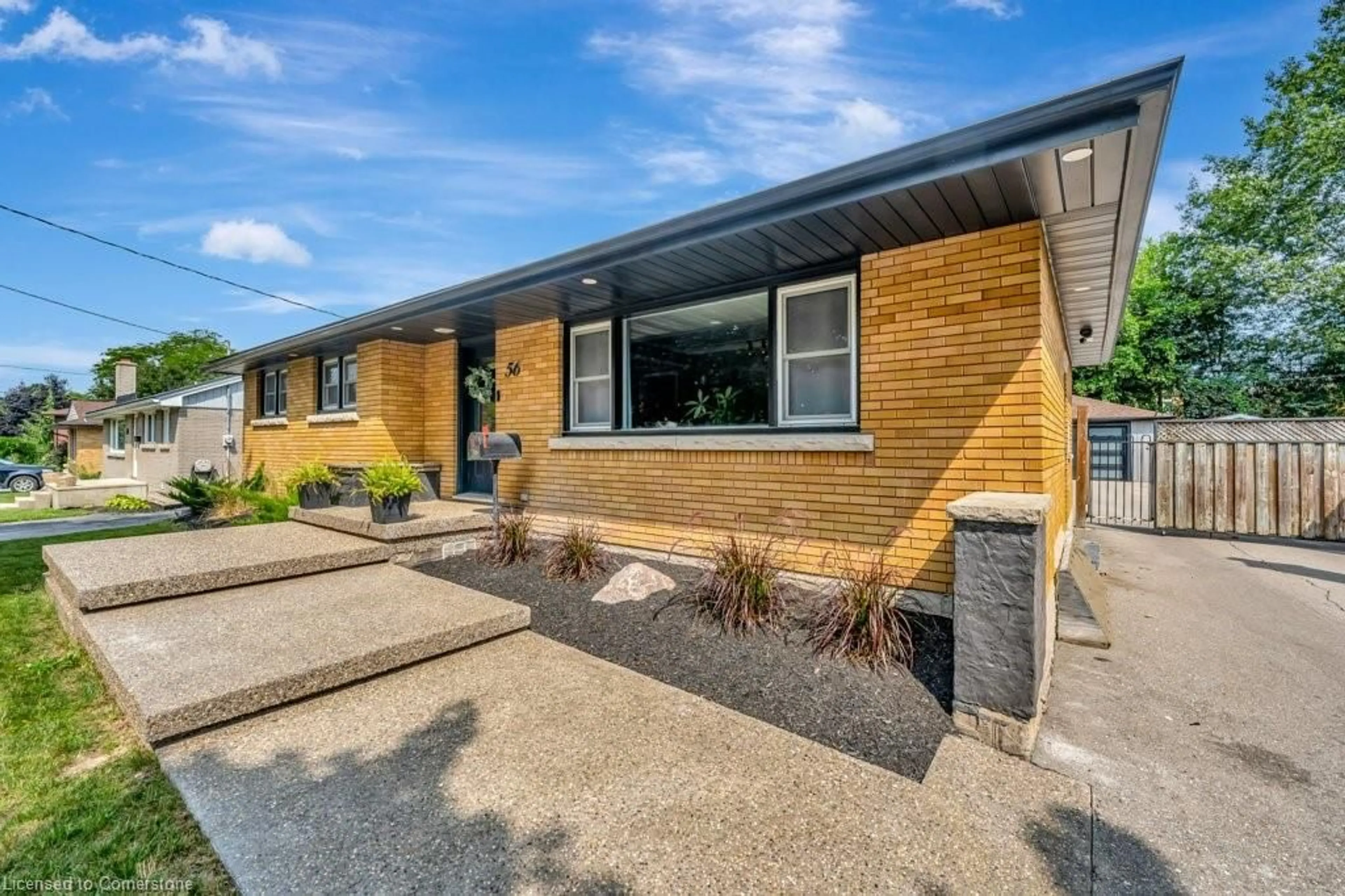 Home with brick exterior material, street for 56 Stewart Ave, Cambridge Ontario N1R 2T6