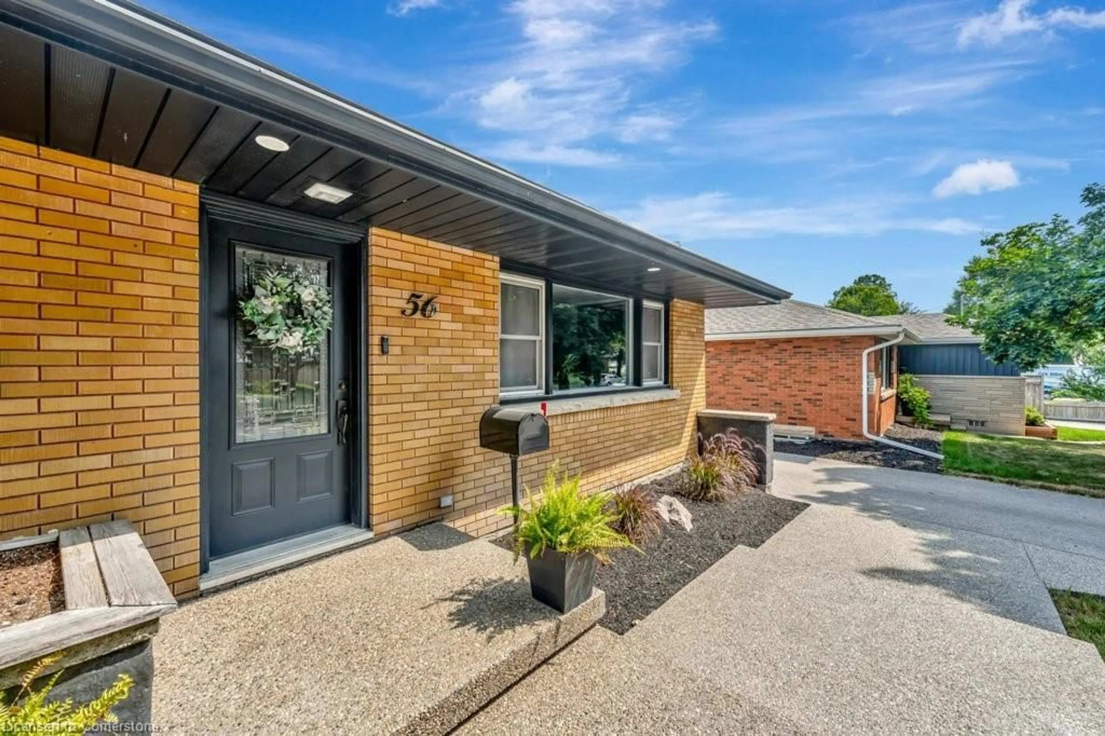 Home with brick exterior material, street for 56 Stewart Ave, Cambridge Ontario N1R 2T6