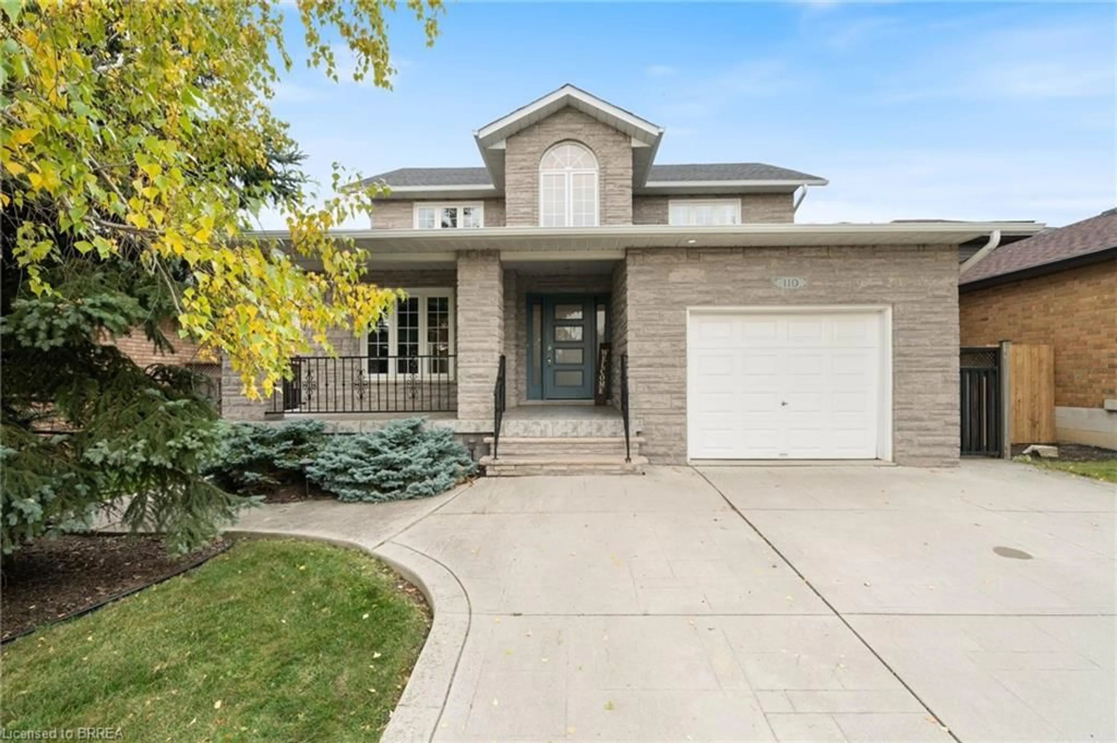 Home with brick exterior material, street for 110 Fieldway Dr, Hamilton Ontario L9A 2L6