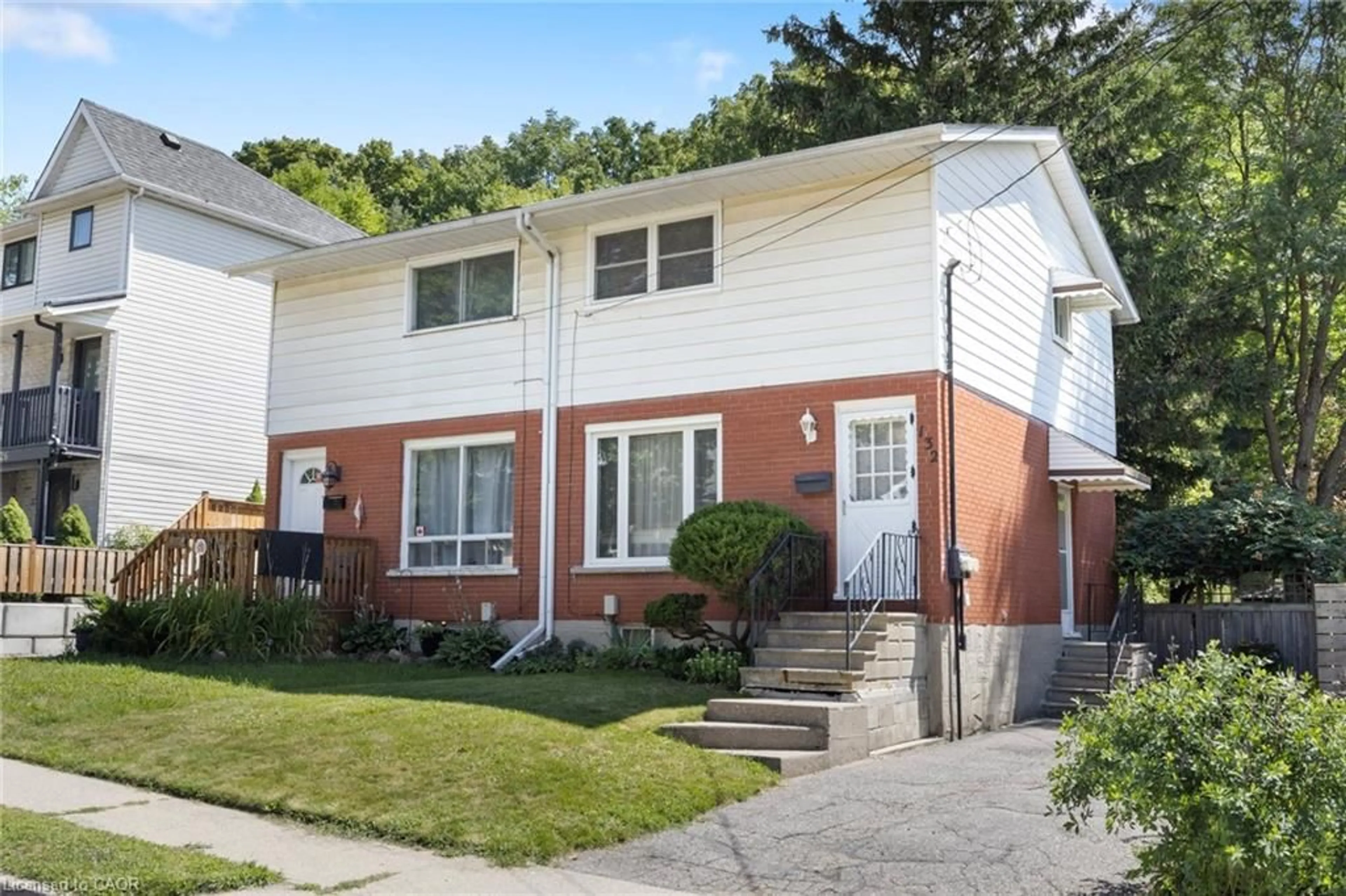 Home with brick exterior material, street for 132 Maple St, Cambridge Ontario N3C 1S5