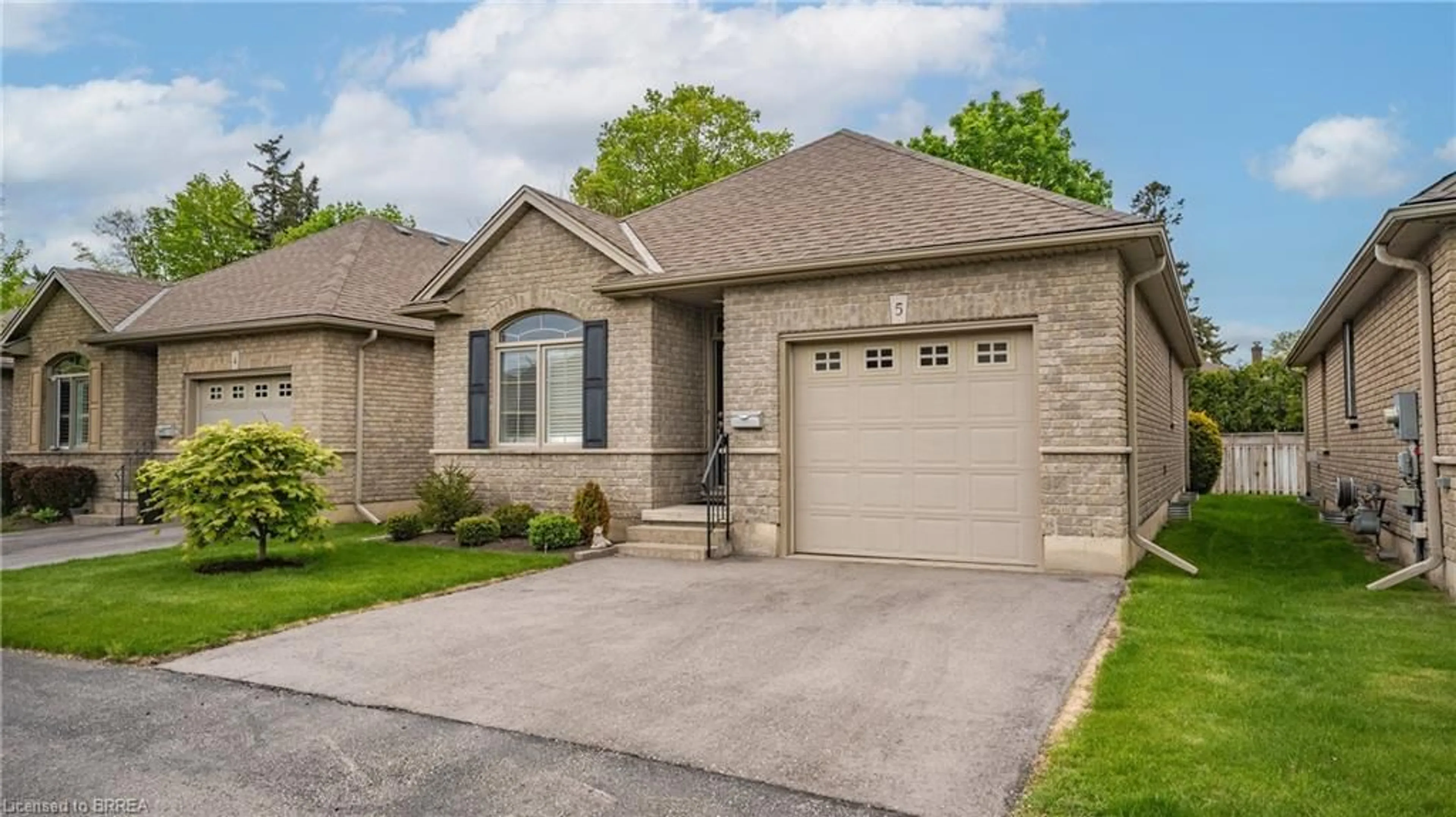 Home with brick exterior material, street for 95 North Park St #5, Brantford Ontario N3R 4K2
