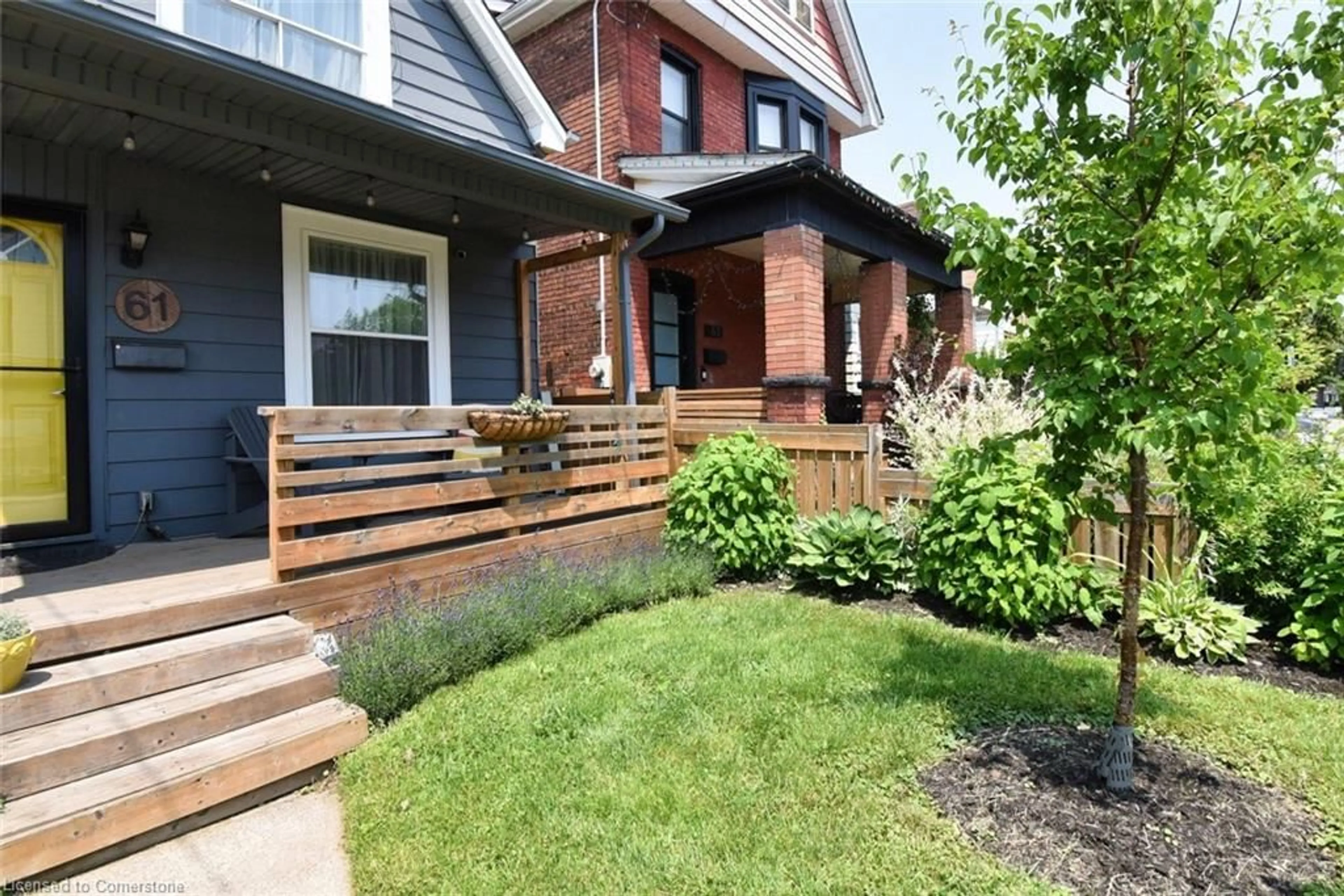 Home with brick exterior material, street for 61 Chestnut Ave, Hamilton Ontario L8L 6K8