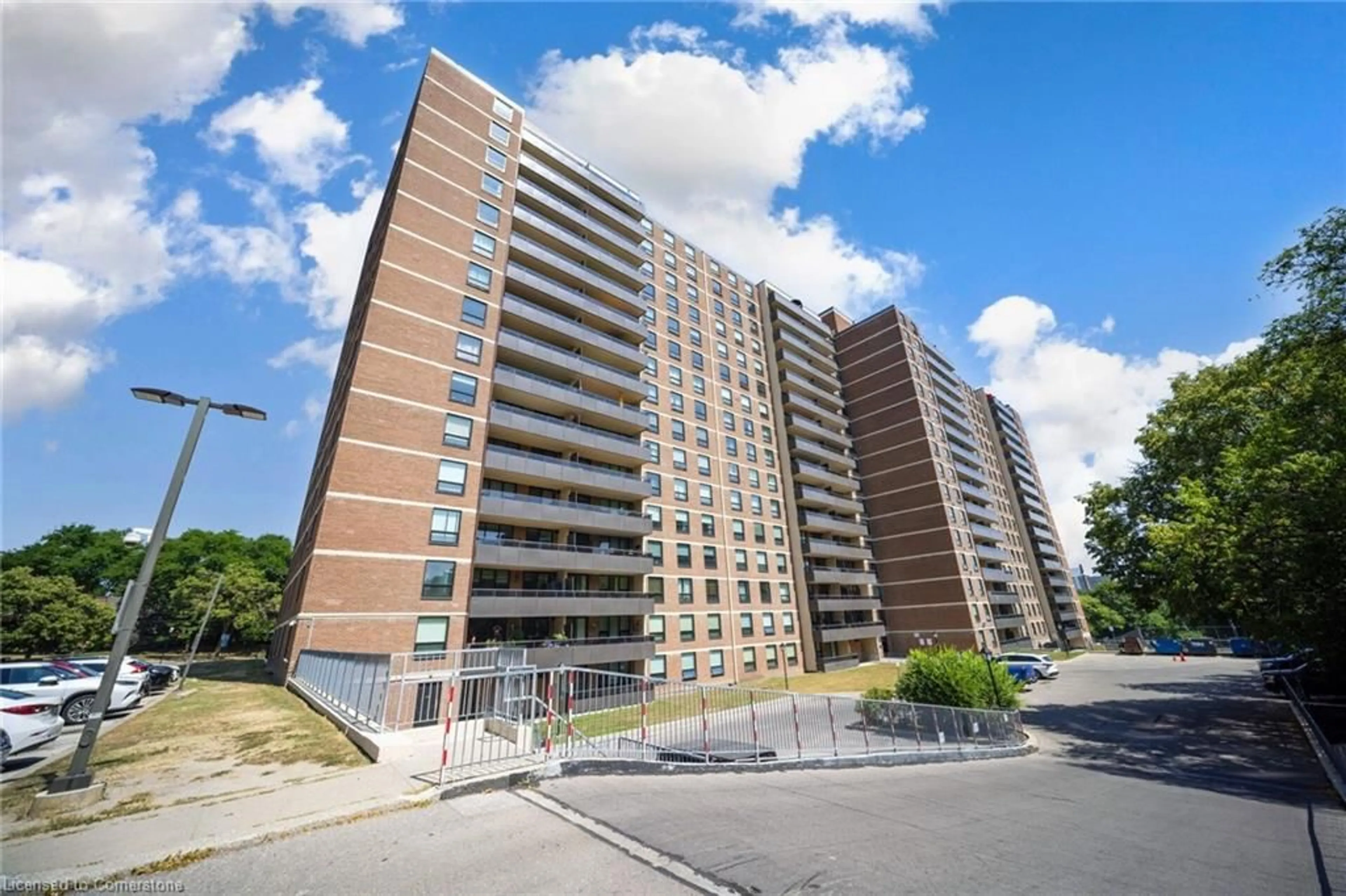 A pic from outside/outdoor area/front of a property/back of a property/a pic from drone, street for 15 La Rose Ave #1403, Etobicoke Ontario M9P 1A7