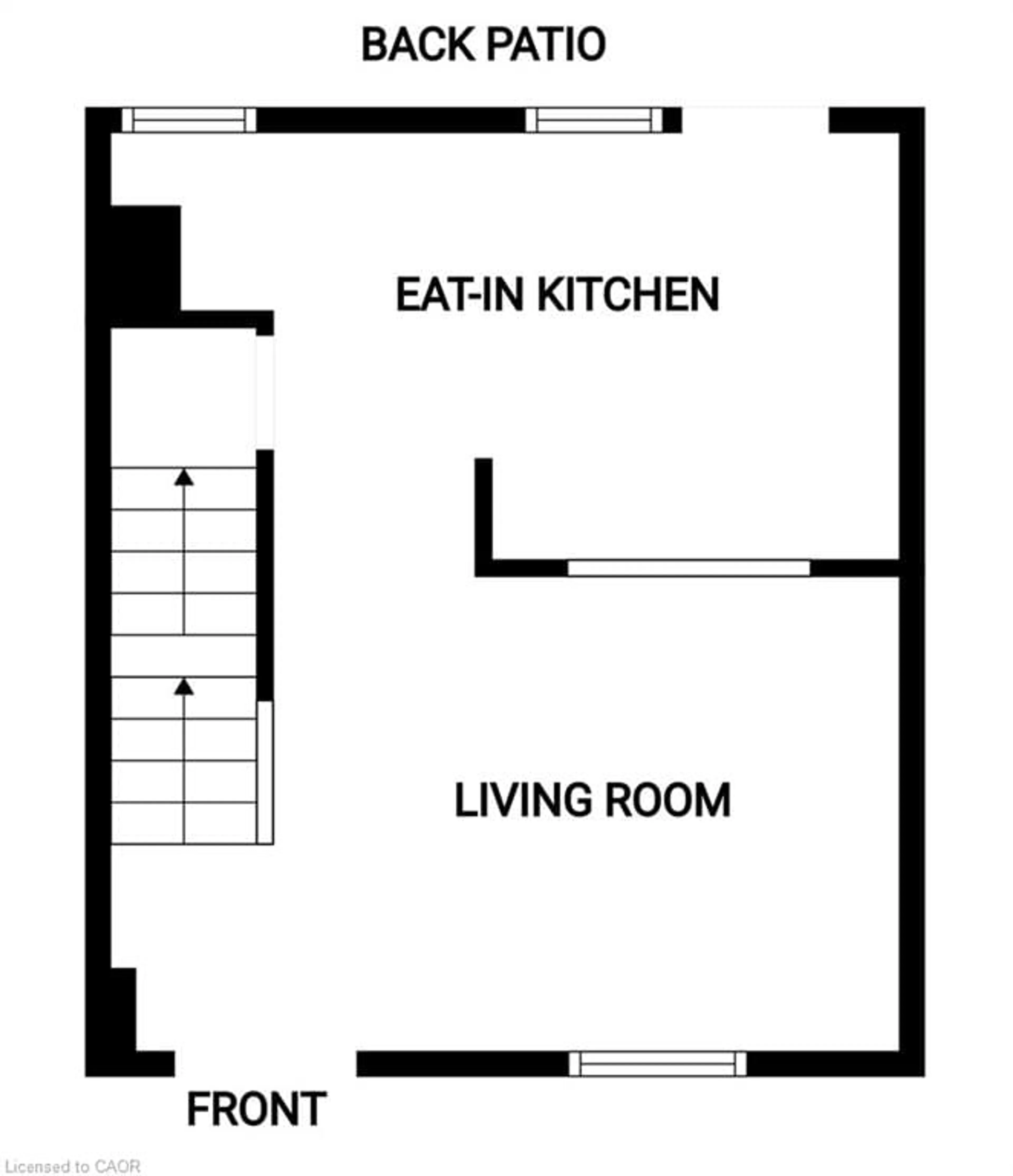 Floor plan for 8 Douglas Ave, Hamilton Ontario L8L 5P6