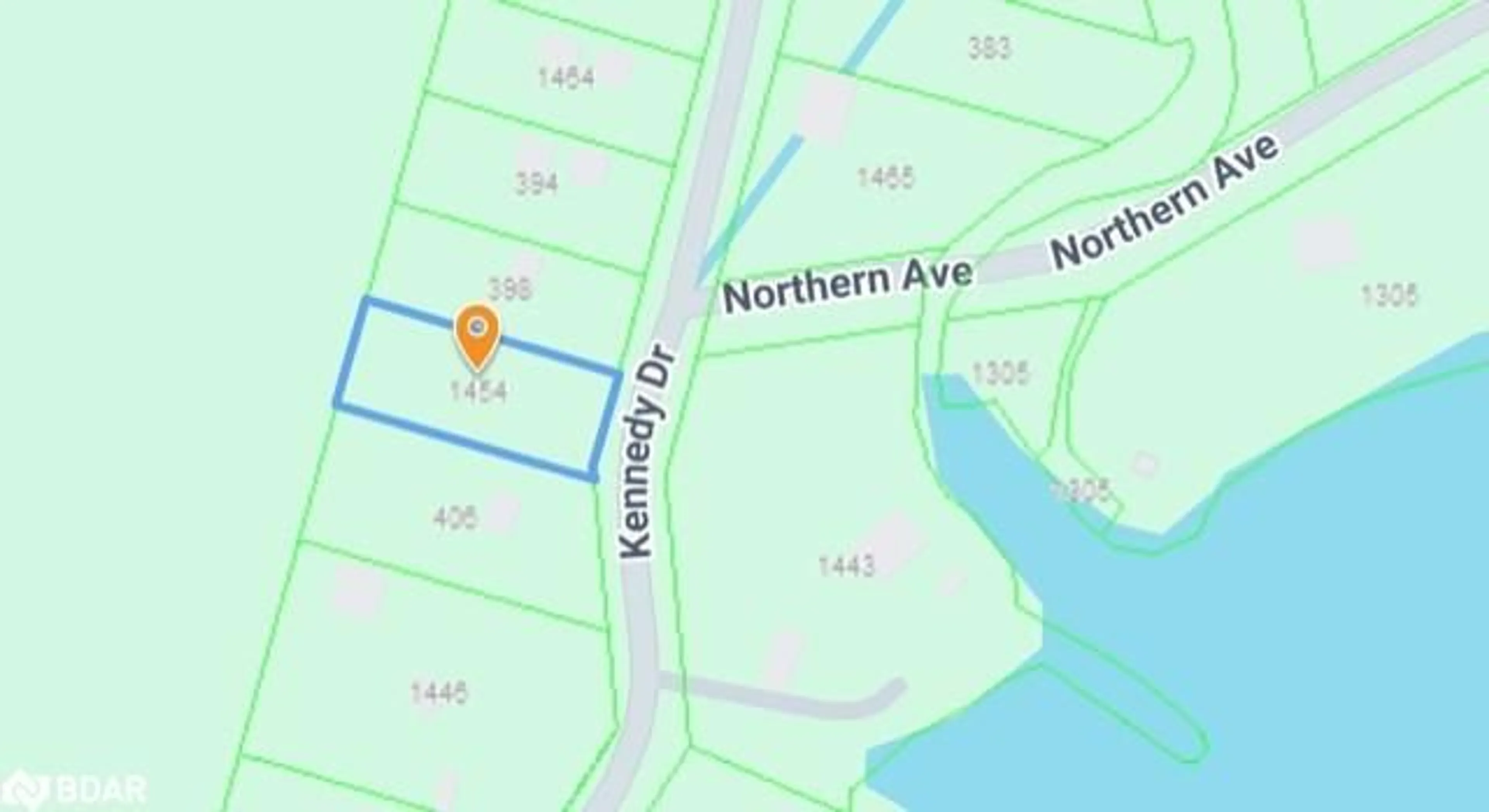 Picture of a map for 400 Kennedy Dr, Bobcaygeon Ontario K0M 1A0