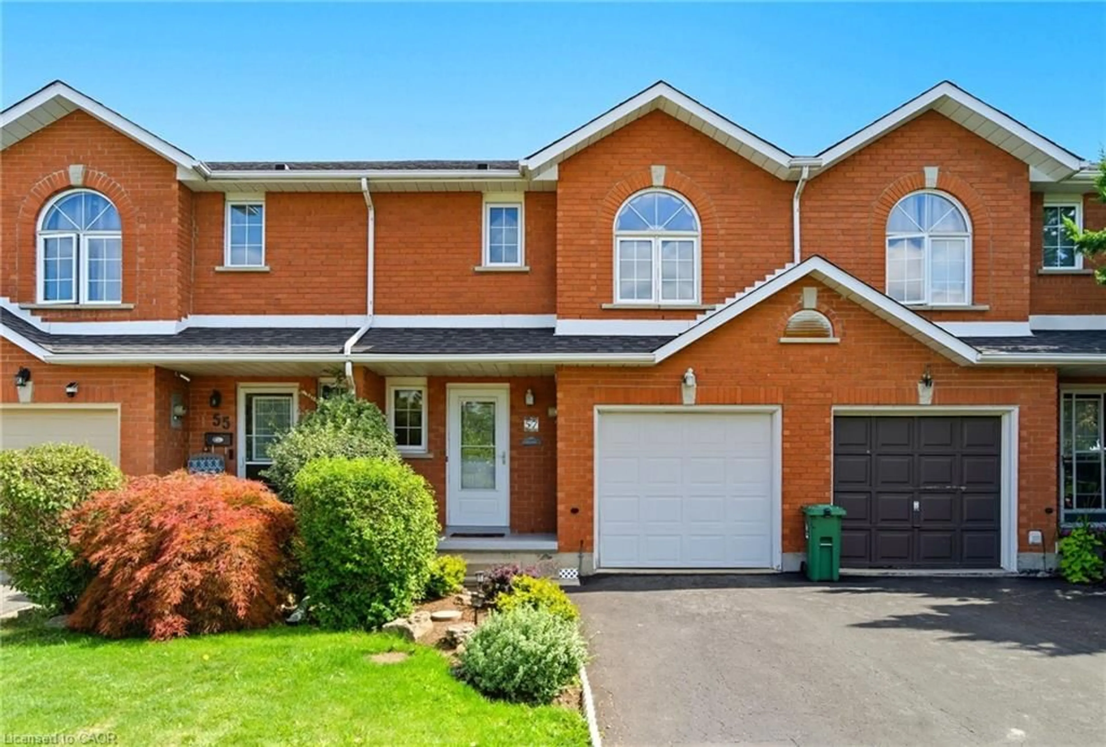 Home with brick exterior material, street for 57 Pinewoods Dr, Stoney Creek Ontario L8J 2T6