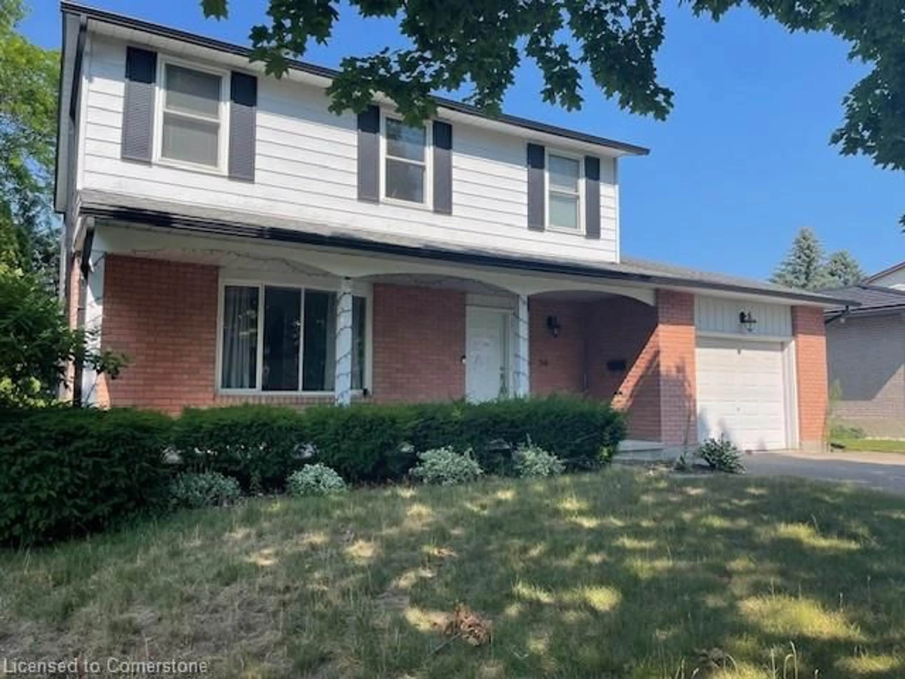 Home with brick exterior material, street for 30 Carriage Rd, Simcoe Ontario N3Y 4X2