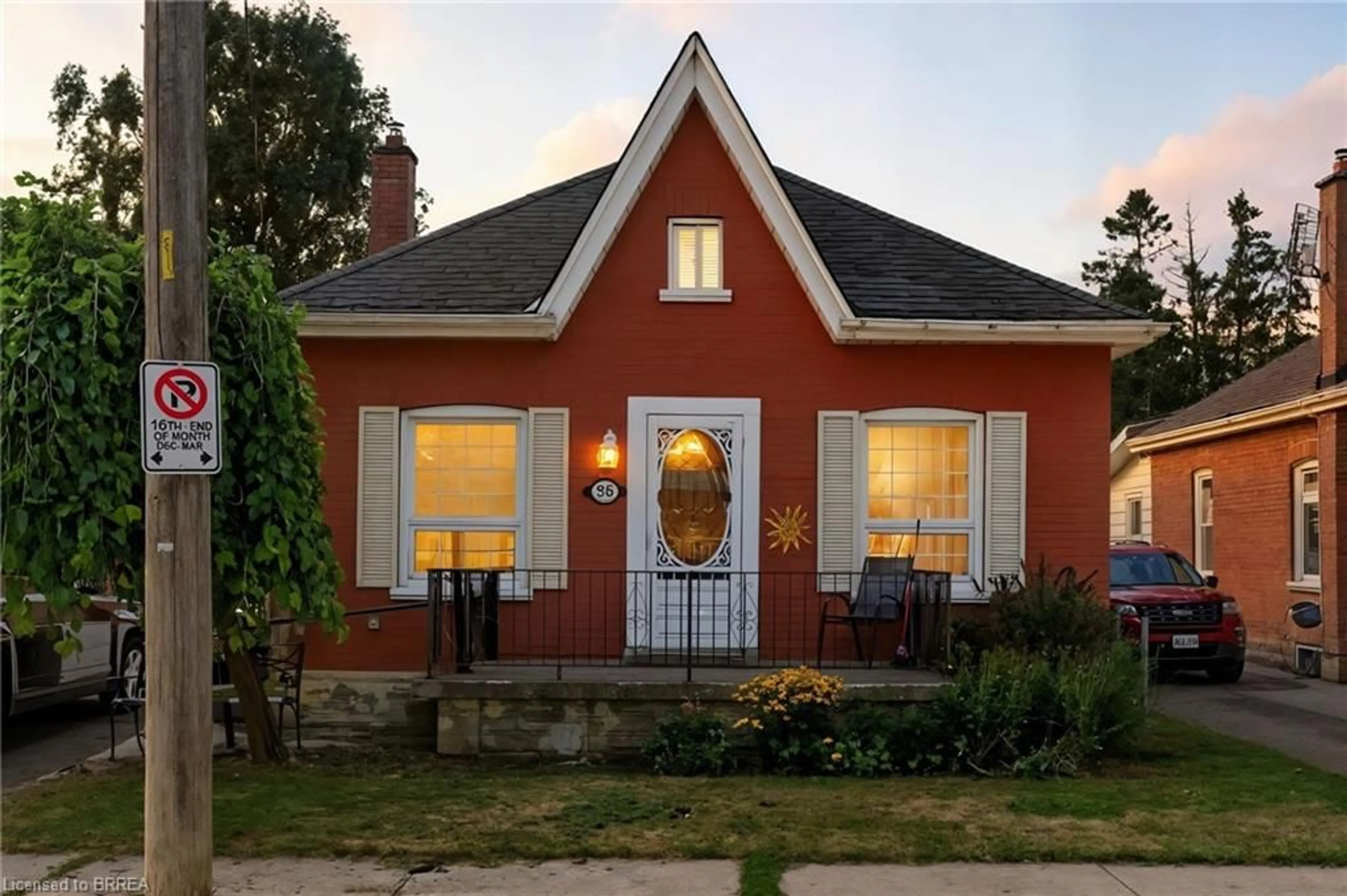 Home with brick exterior material, street for 96 Aberdeen Ave, Brantford Ontario N3S 2S3