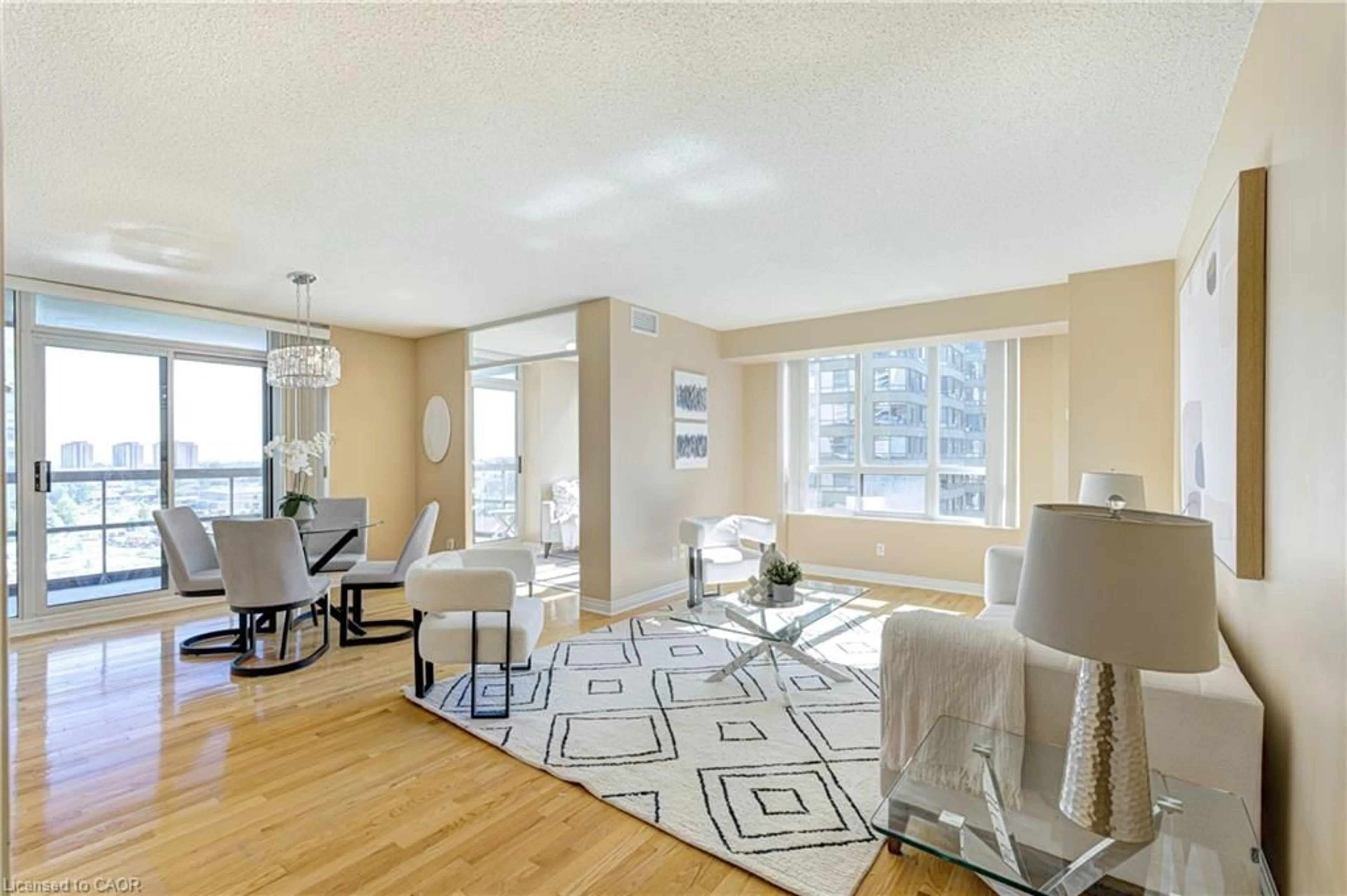 Living room with furniture, unknown for 156 Enfield Pl #1210, Mississauga Ontario L5B 4L8