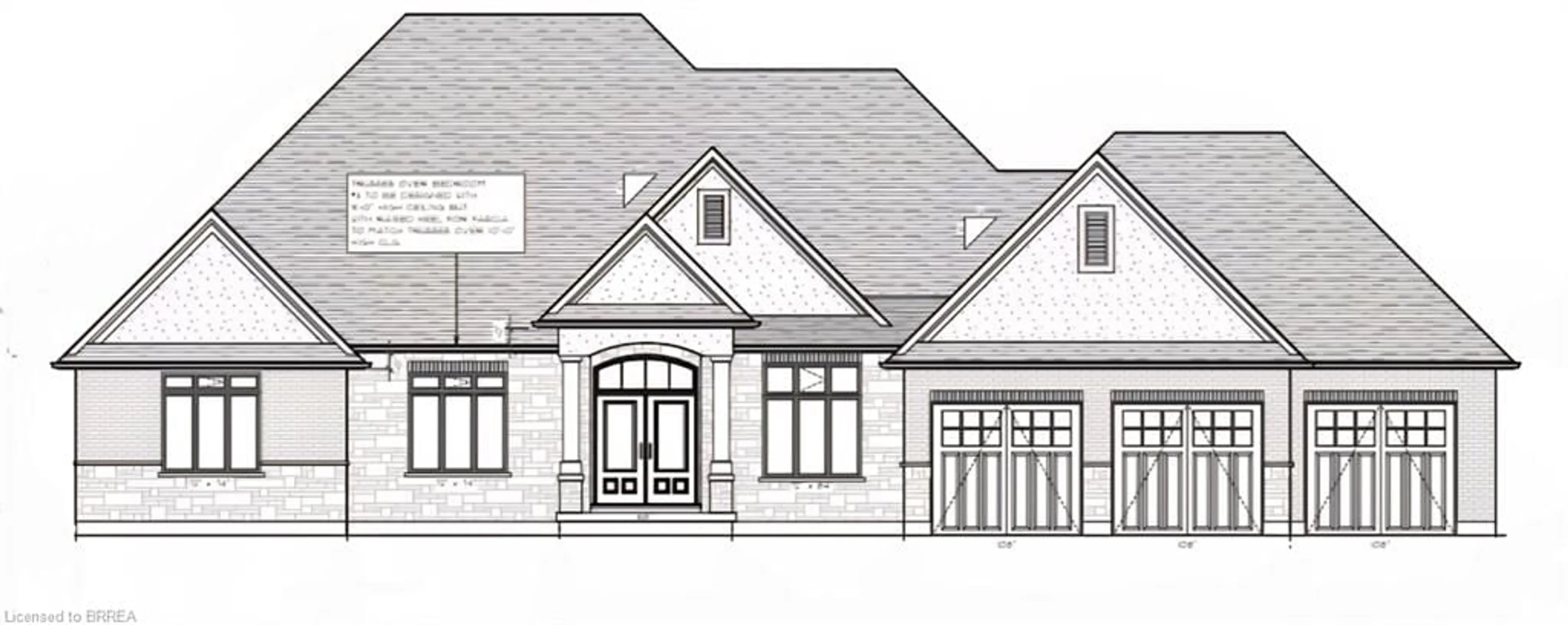 Home with brick exterior material, building for 24 Bowen Pl, Oakland Ontario N0E 1R0
