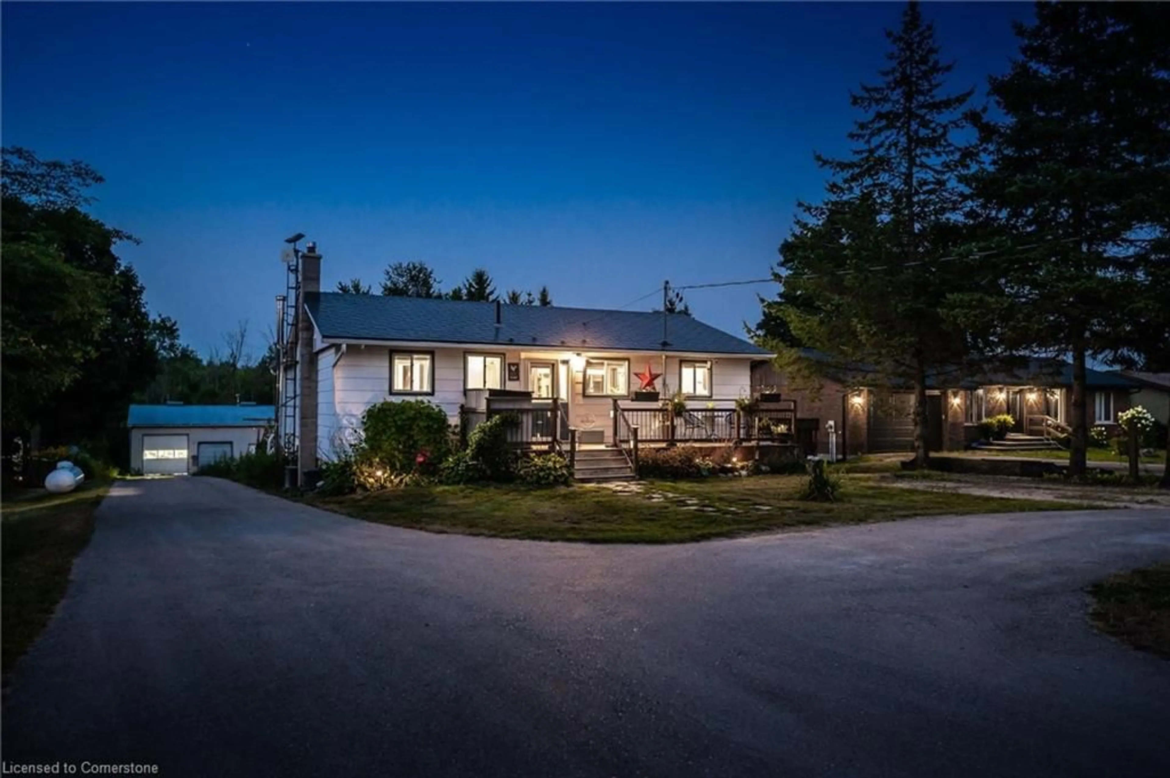 A pic from outside/outdoor area/front of a property/back of a property/a pic from drone, unknown for 6149 Guelph Rd, Elora Ontario N0B 1S0