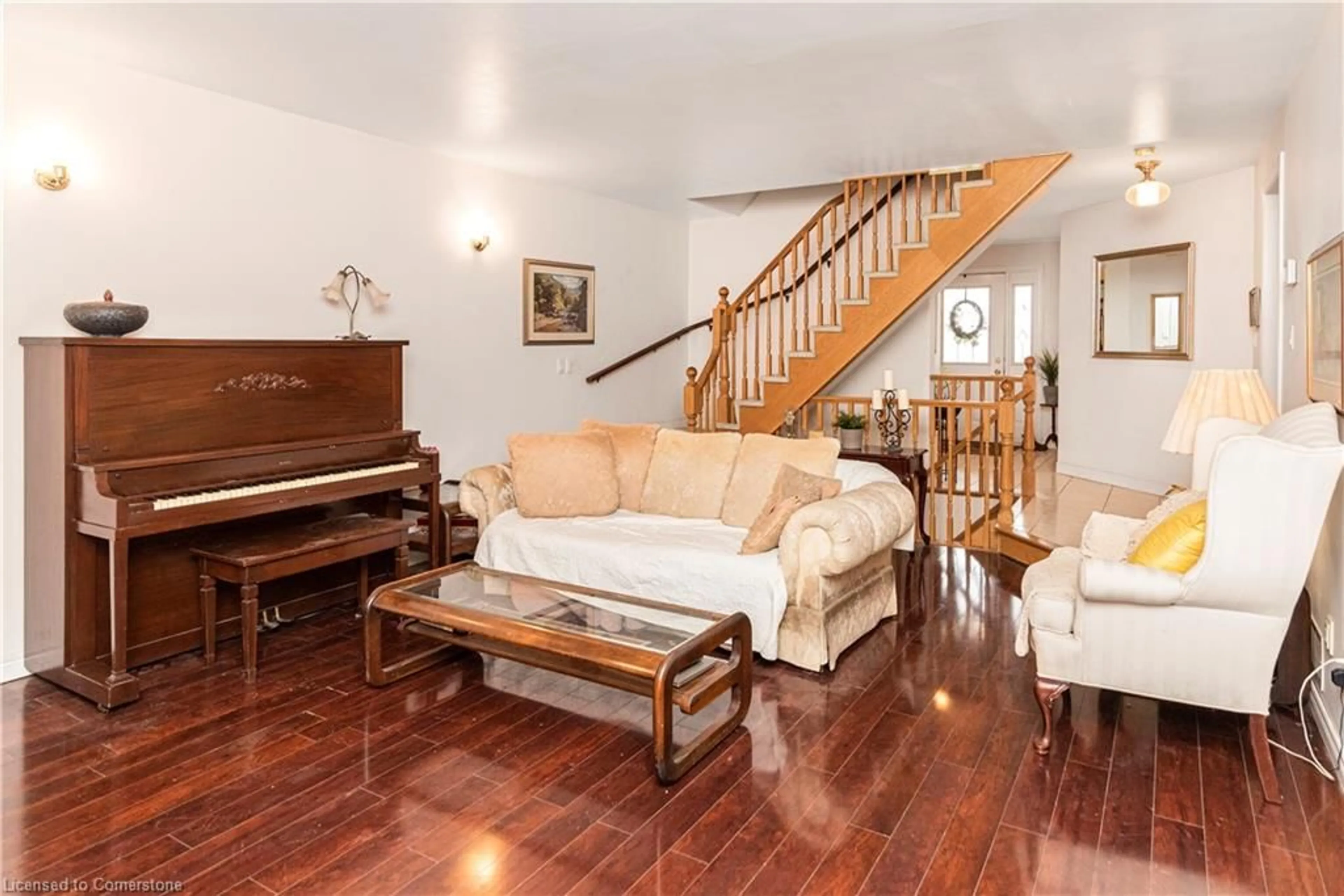 Living room with furniture, unknown for 308 Acadia Dr, Hamilton Ontario L8W 3L1
