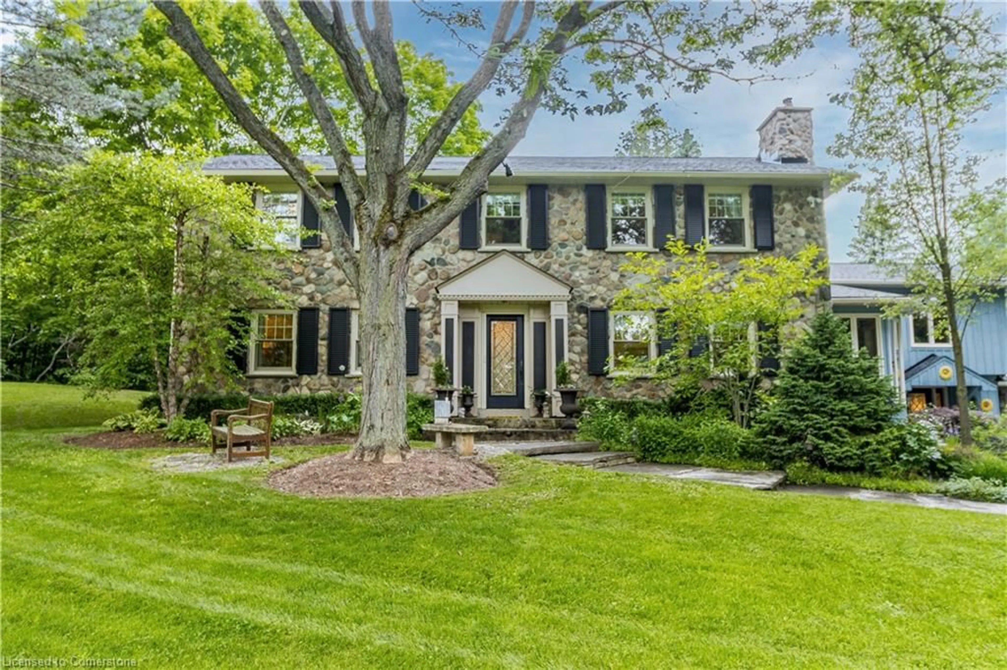 Home with brick exterior material, street for 27 Cedar Dr, Caledon Ontario L7K 1H5