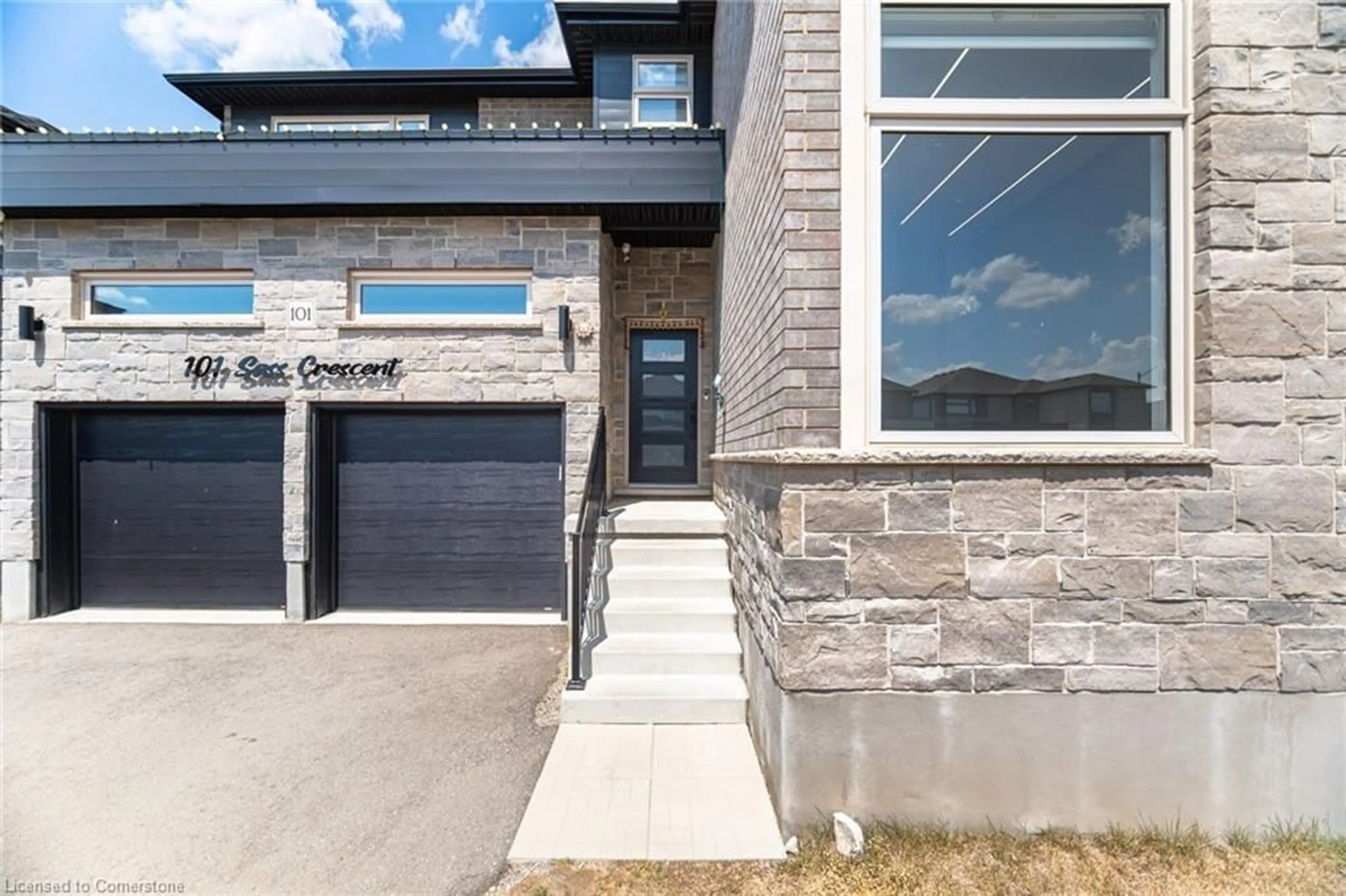 Home with brick exterior material, street for 101 Sass Cres, Paris Ontario N3L 0J3