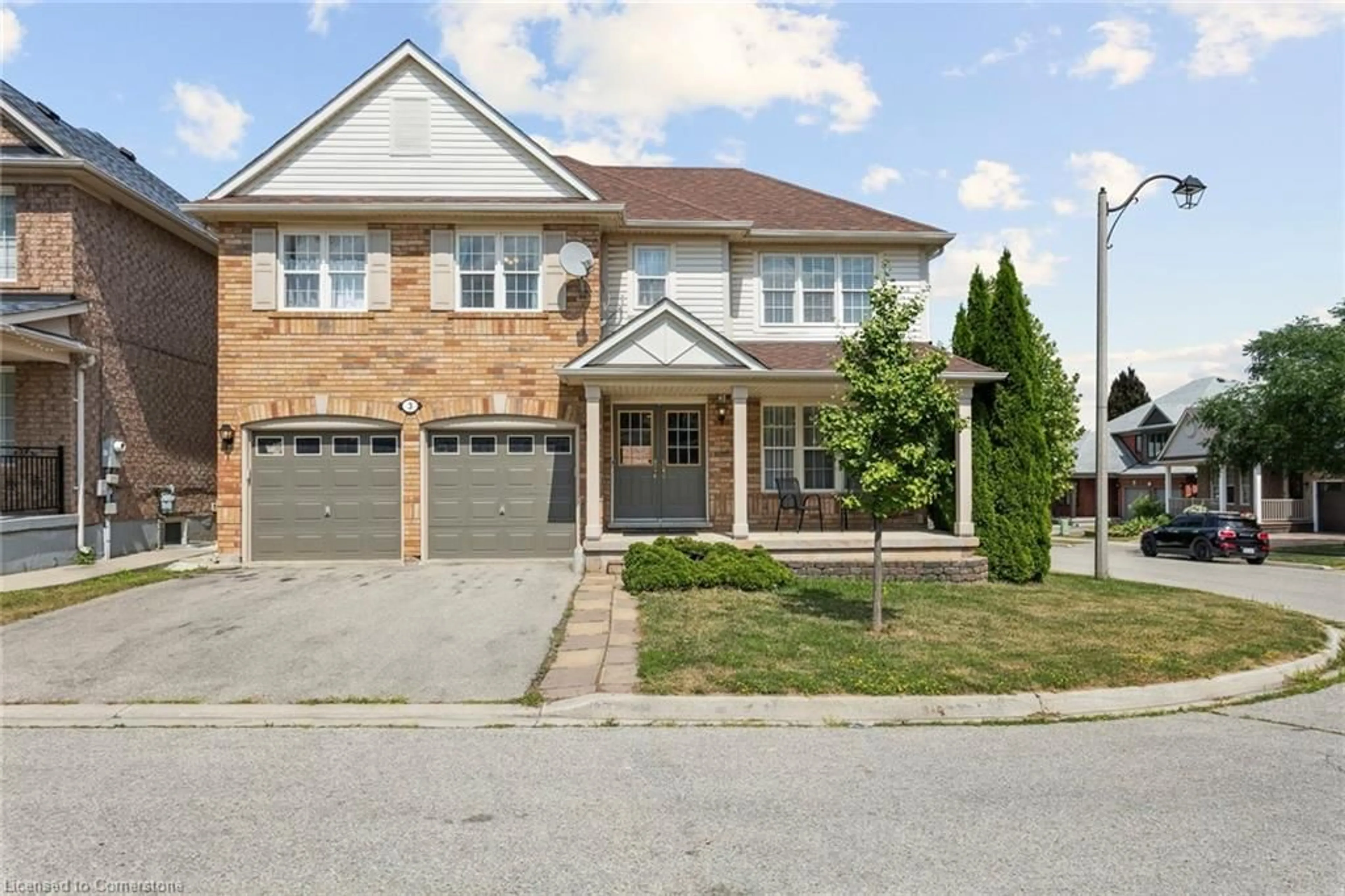 Home with brick exterior material, street for 3 Elsinore St, Brampton Ontario L7A 1Z7