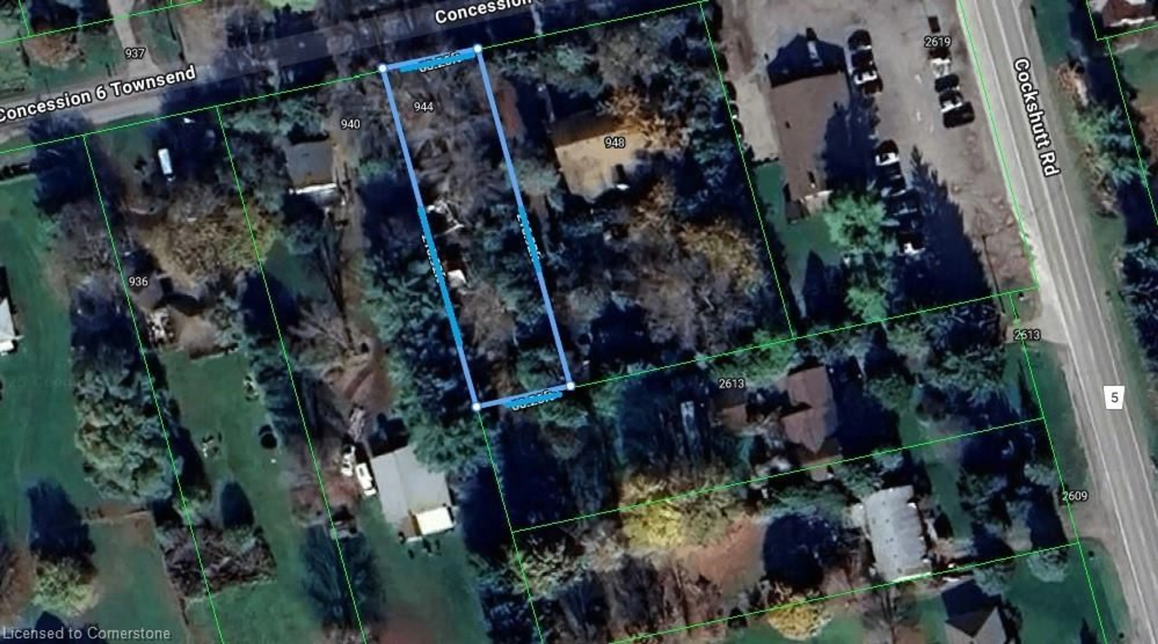 A pic from outside/outdoor area/front of a property/back of a property/a pic from drone, street for 944 Concession 6 Townsend, Waterford Ontario N0E 1Y0