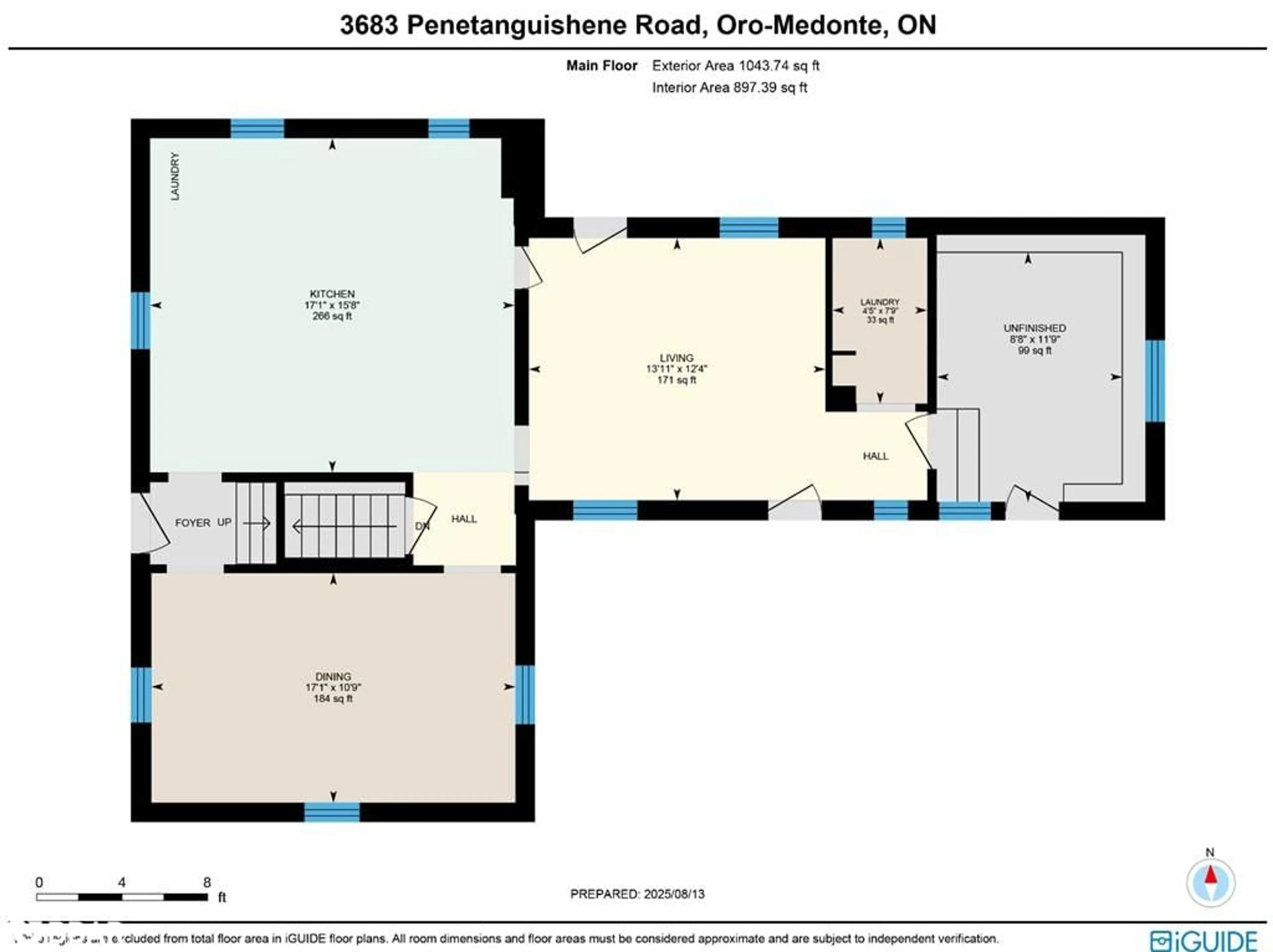 Floor plan for 3683 Penetanguishene Road, Oro-Medonte Ontario L4M 4Y8