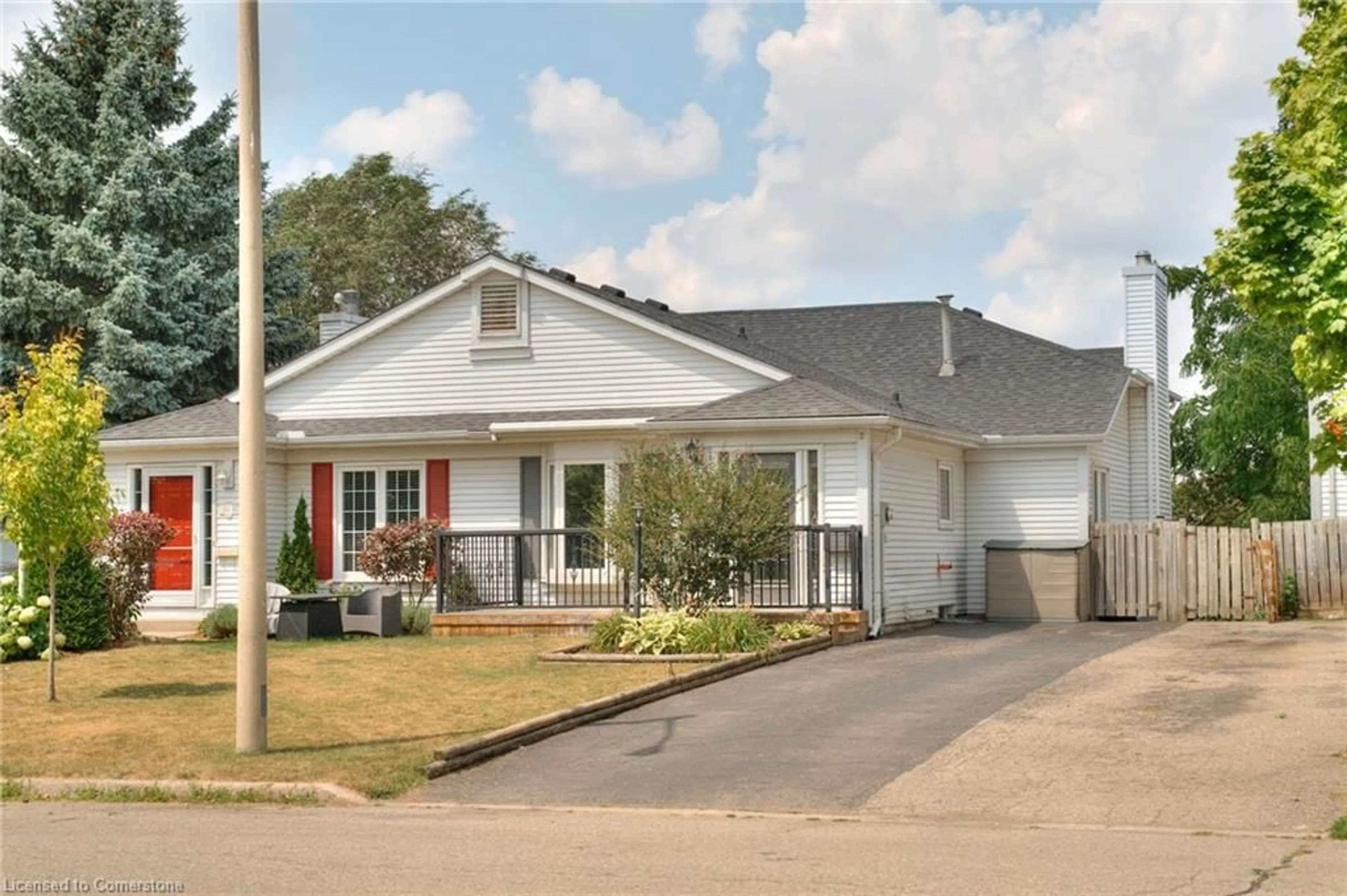 Home with vinyl exterior material, street for 484B Red River Dr, Waterloo Ontario N2T 2H2