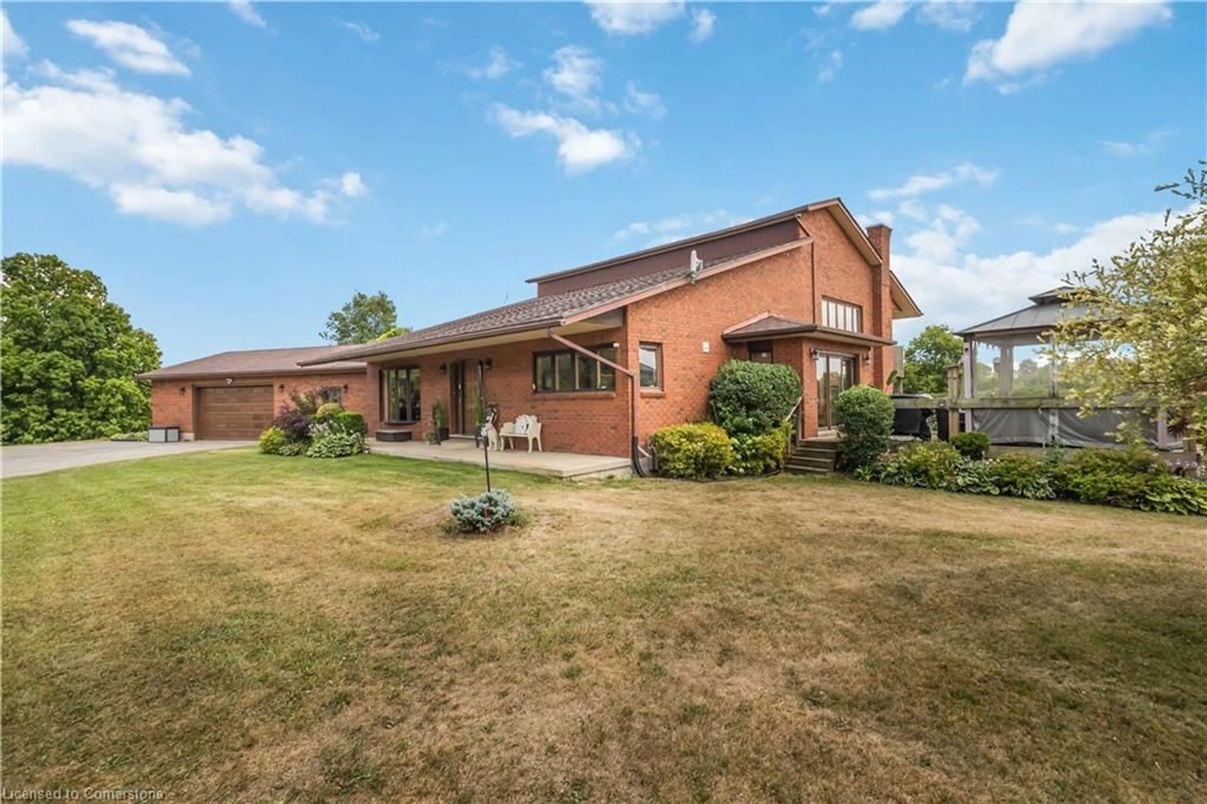 A pic from outside/outdoor area/front of a property/back of a property/a pic from drone, building for 827544 Township Rd 8, Drumbo Ontario N0J 1G0