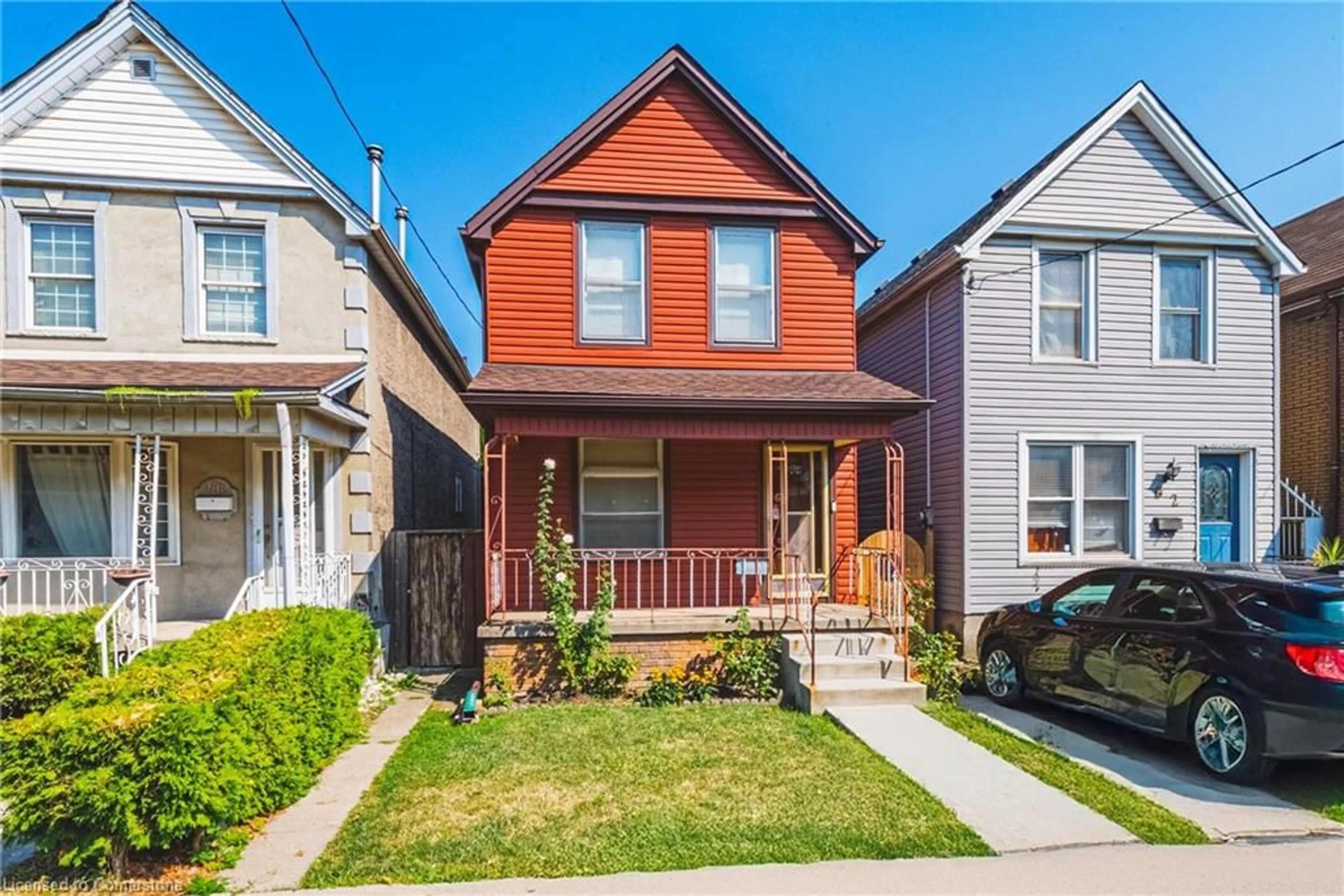 Home with brick exterior material, street for 64 Kinrade Ave, Hamilton Ontario L8L 6L6