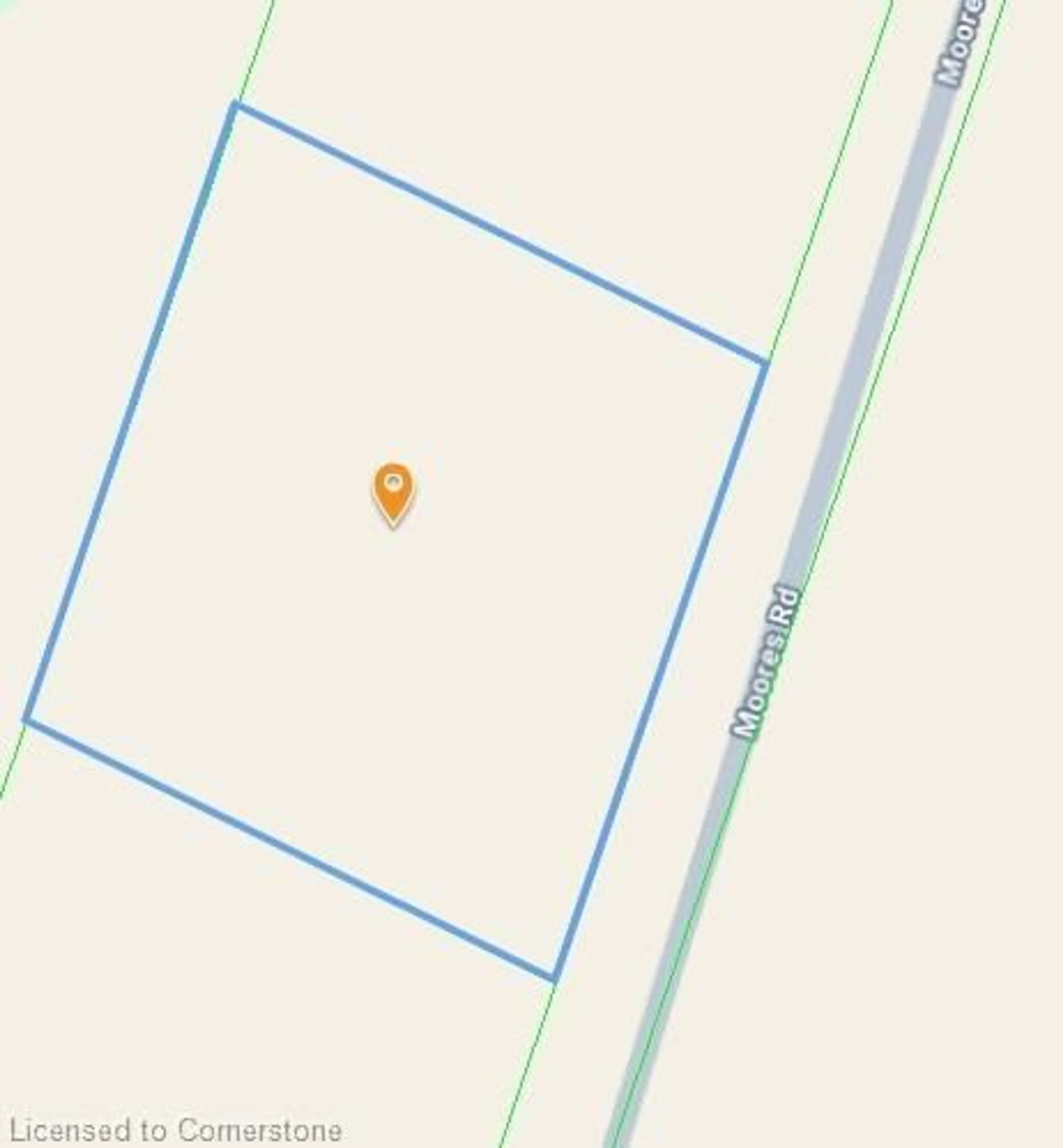 Picture of a map for LOT 5 Moores Rd, Caledonia Ontario N3W 1S1