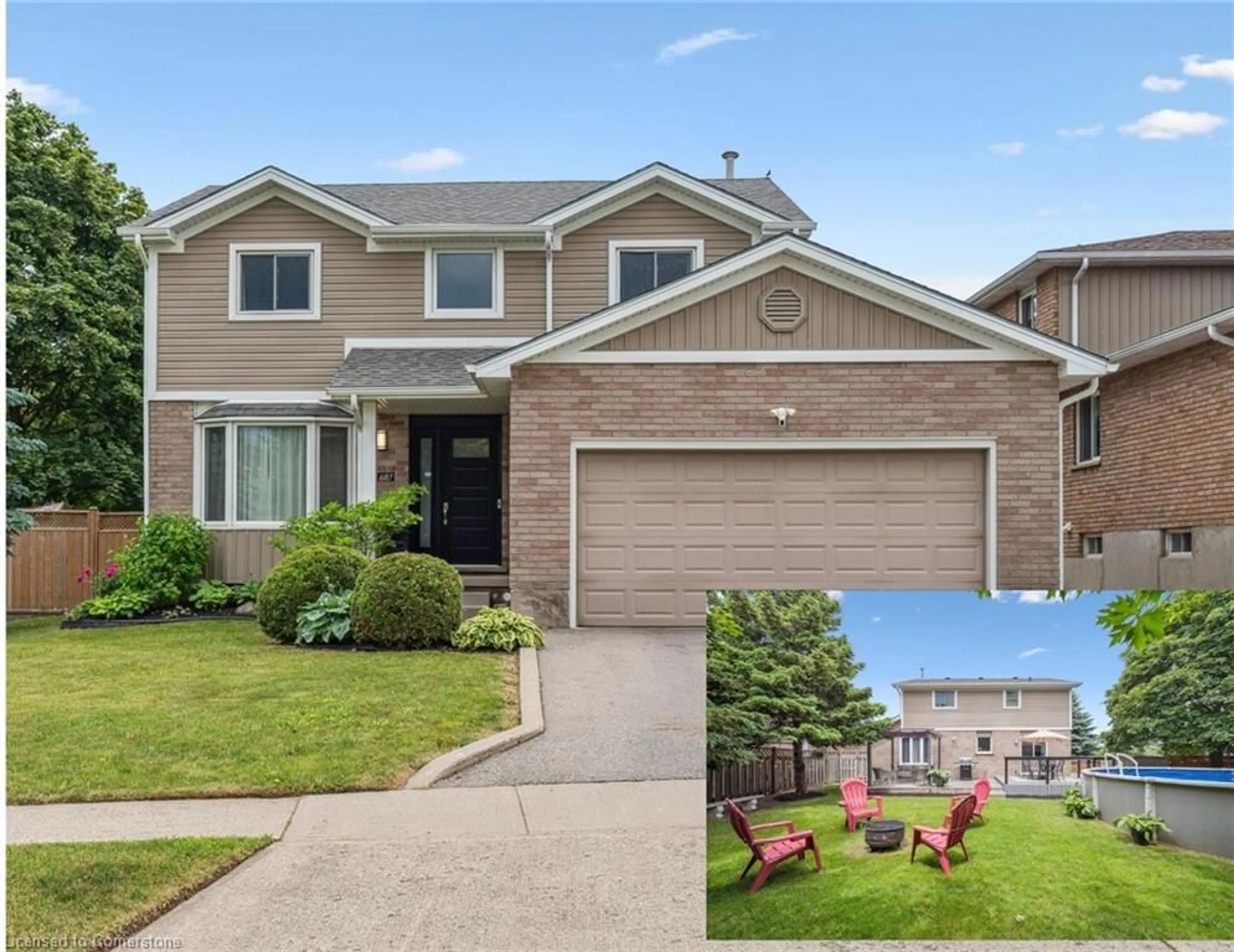 Home with brick exterior material, street for 687 Champlain Blvd, Cambridge Ontario N1R 7Z8