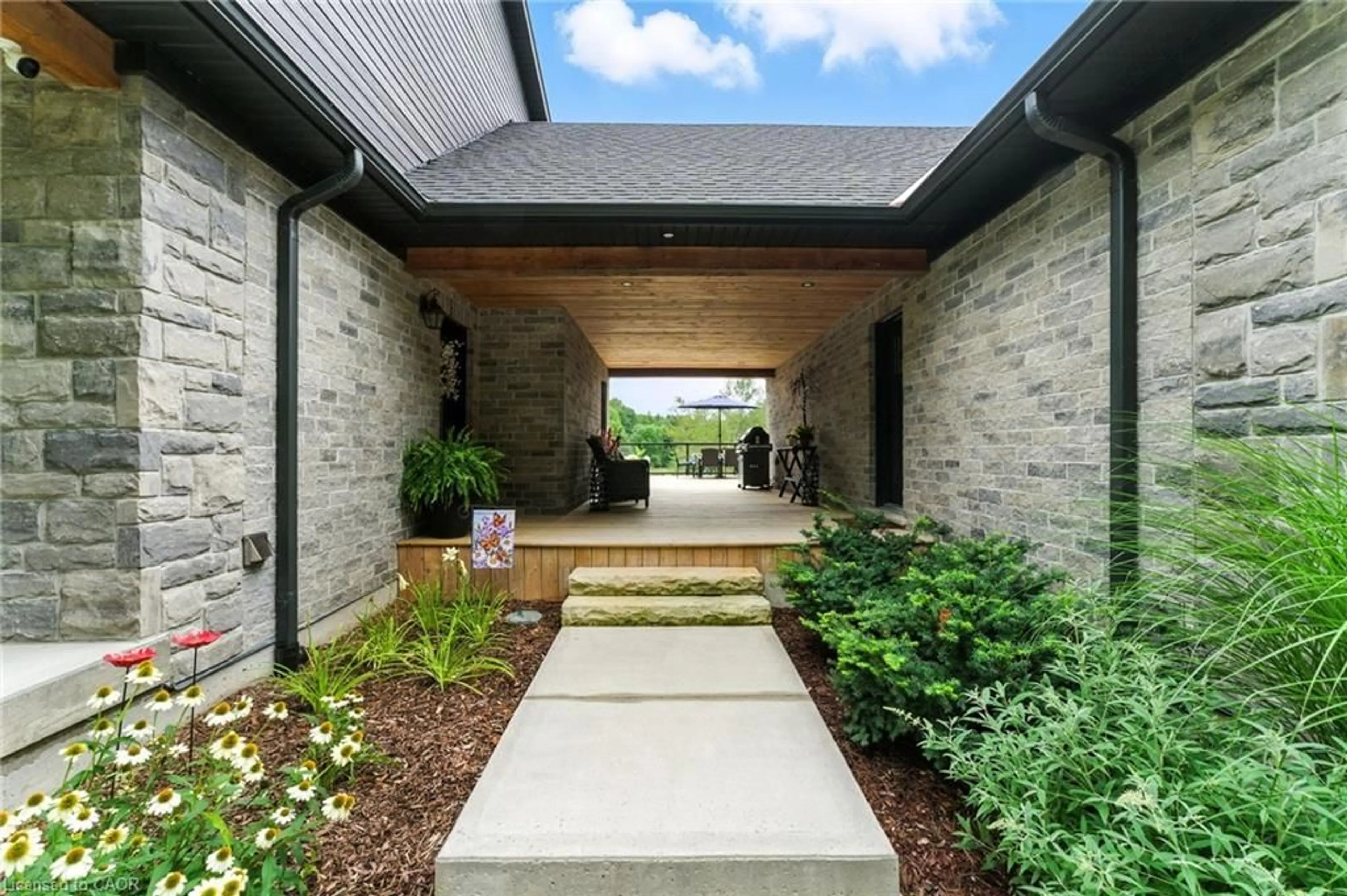 Patio, street for 7381 Sideroad 4, Ariss Ontario N0B 1B0