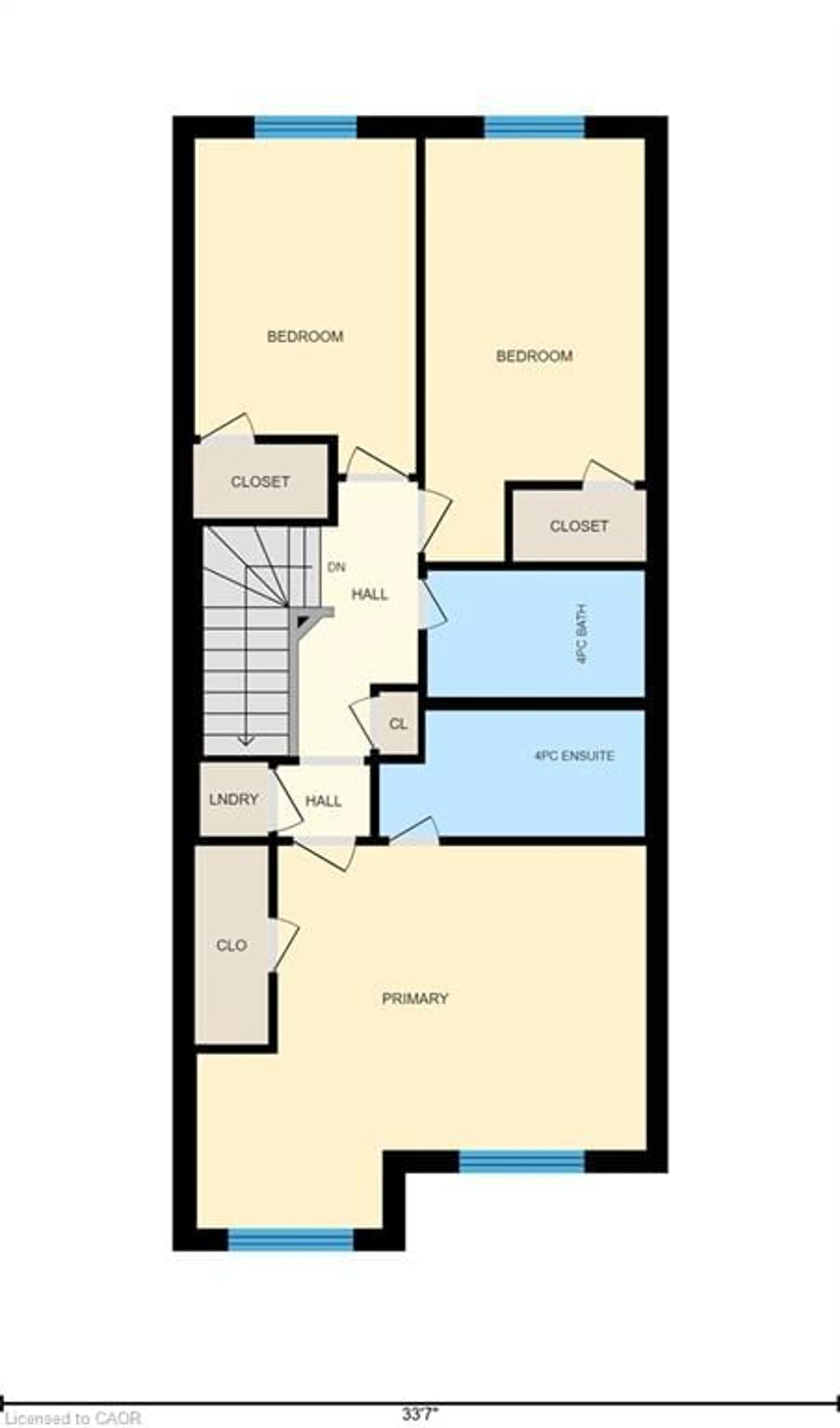 Floor plan for 62 Turner Ave, Kitchener Ontario N2B 2C9