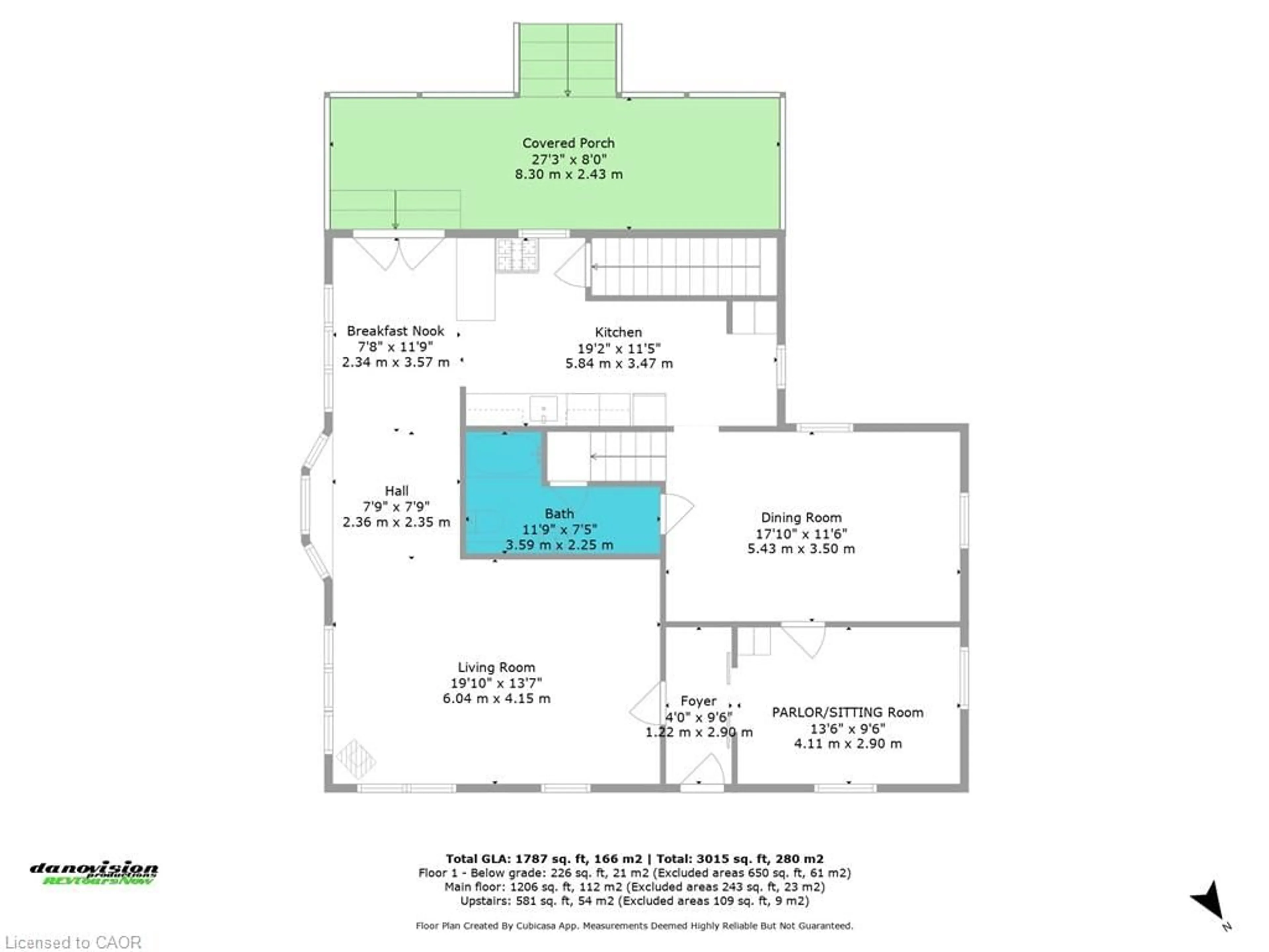 Floor plan for 17 Young's Creek Rd, Port Ryerse Ontario N3Y 4K2