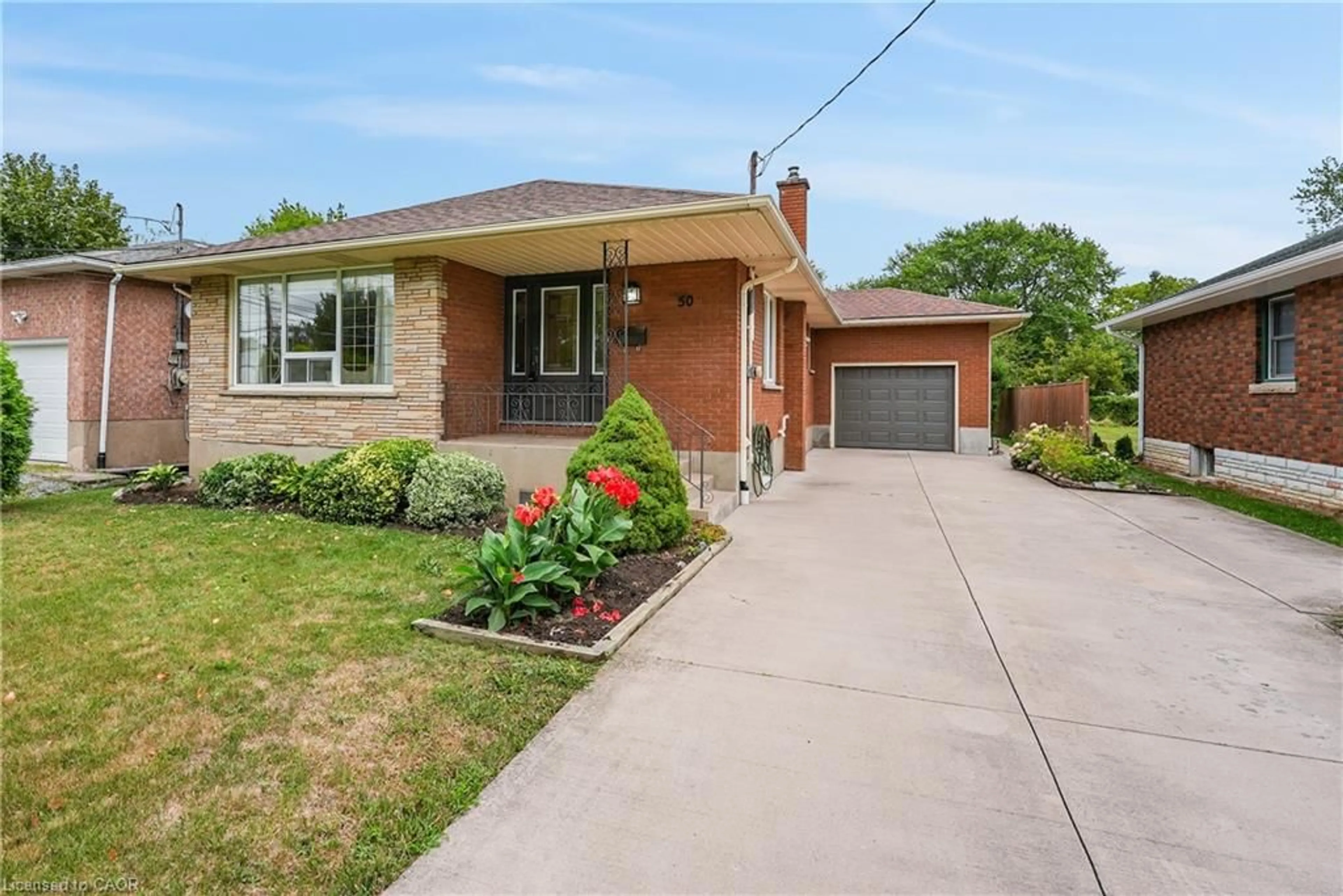 Home with brick exterior material, street for 50 Louth St, St. Catharines Ontario L2S 2T4