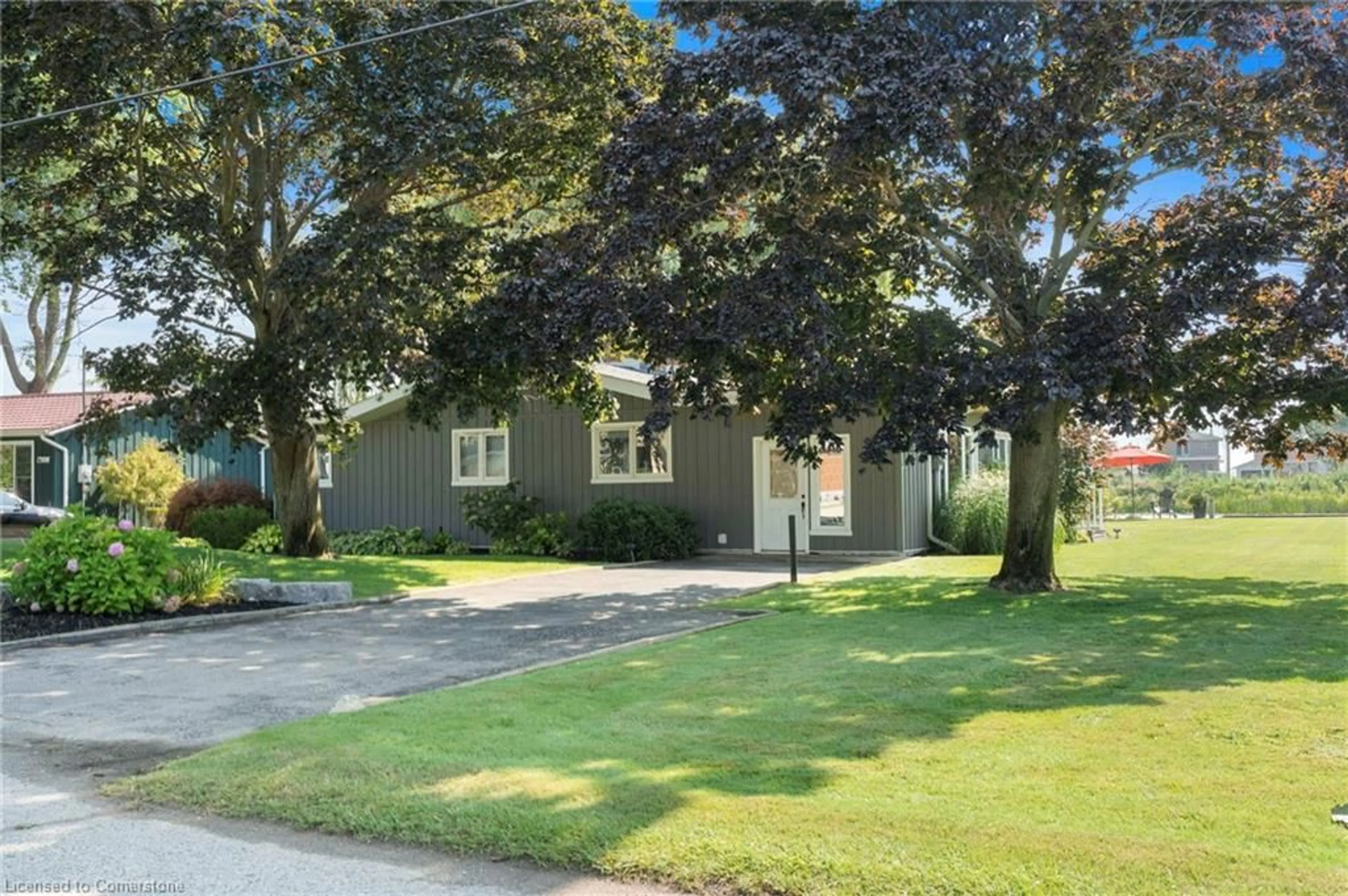 A pic from outside/outdoor area/front of a property/back of a property/a pic from drone, street for 392 Cedar Dr Dr, Charlotteville Ontario N0E 1T0