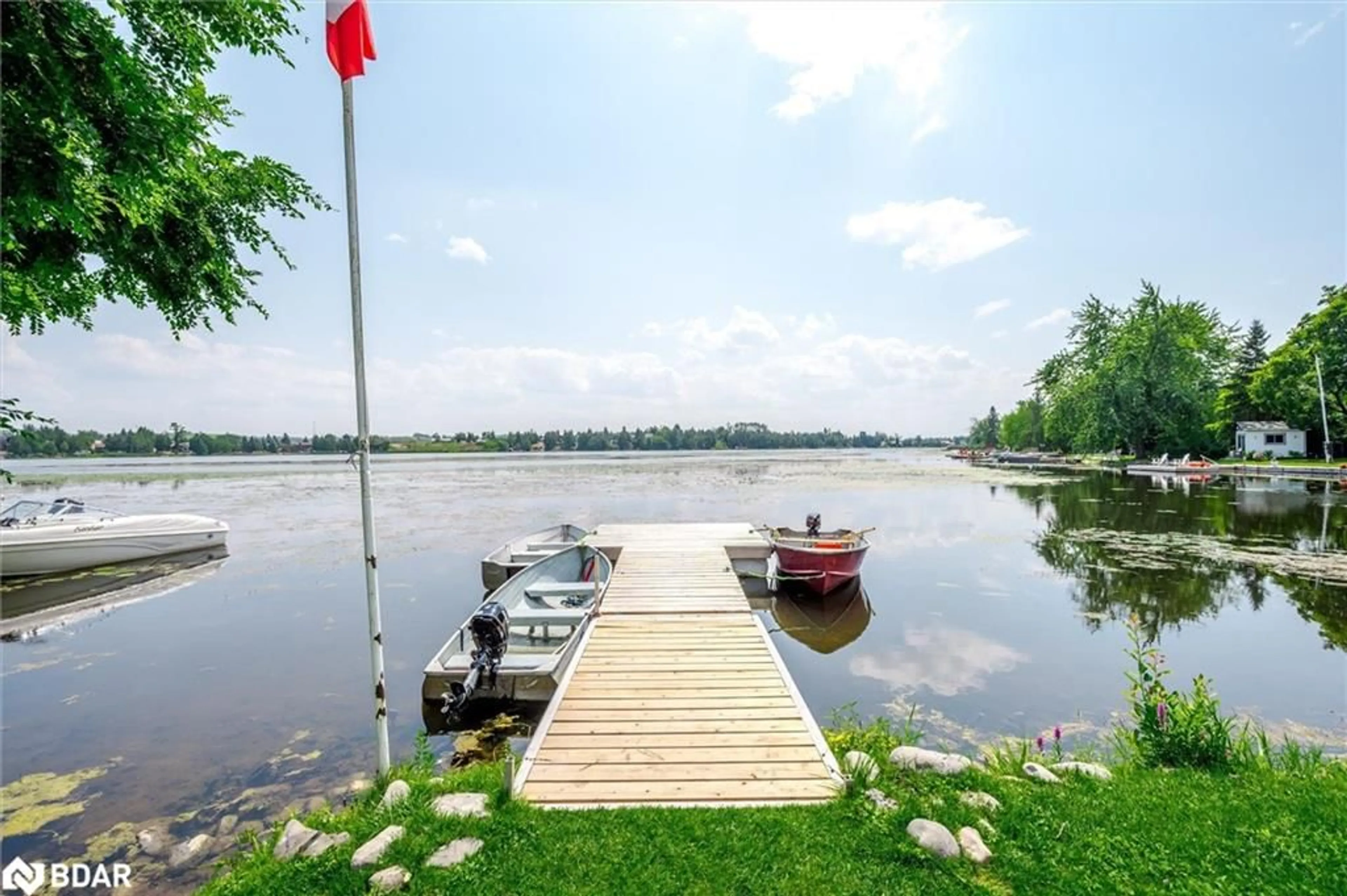 Patio, water/lake/river/ocean view for 9 Charlotte Cres Cres, Omemee Ontario K0L 2W0