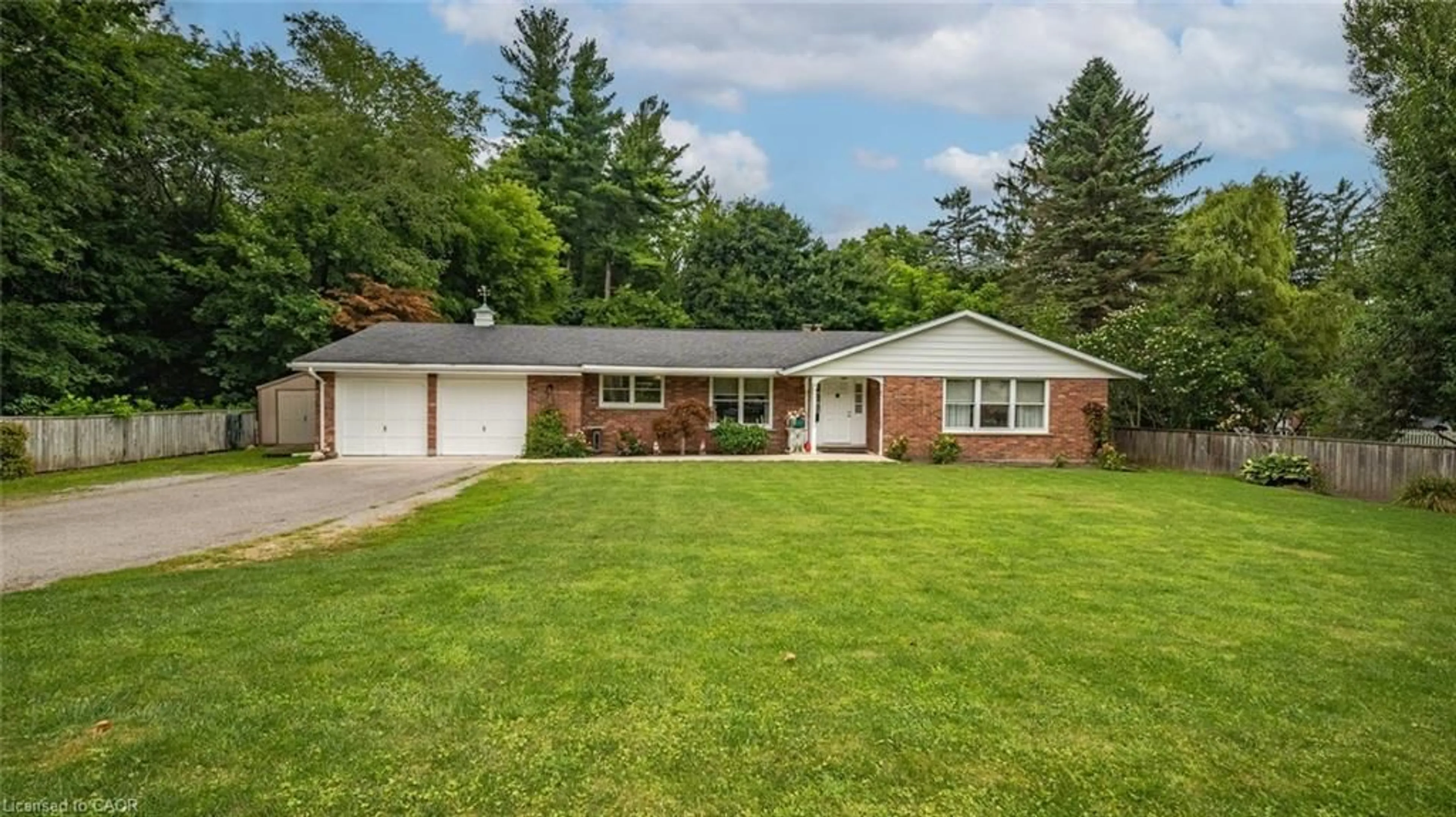 Home with brick exterior material, street for 15 Evergreen Hill Rd, Simcoe Ontario N3Y 1B7