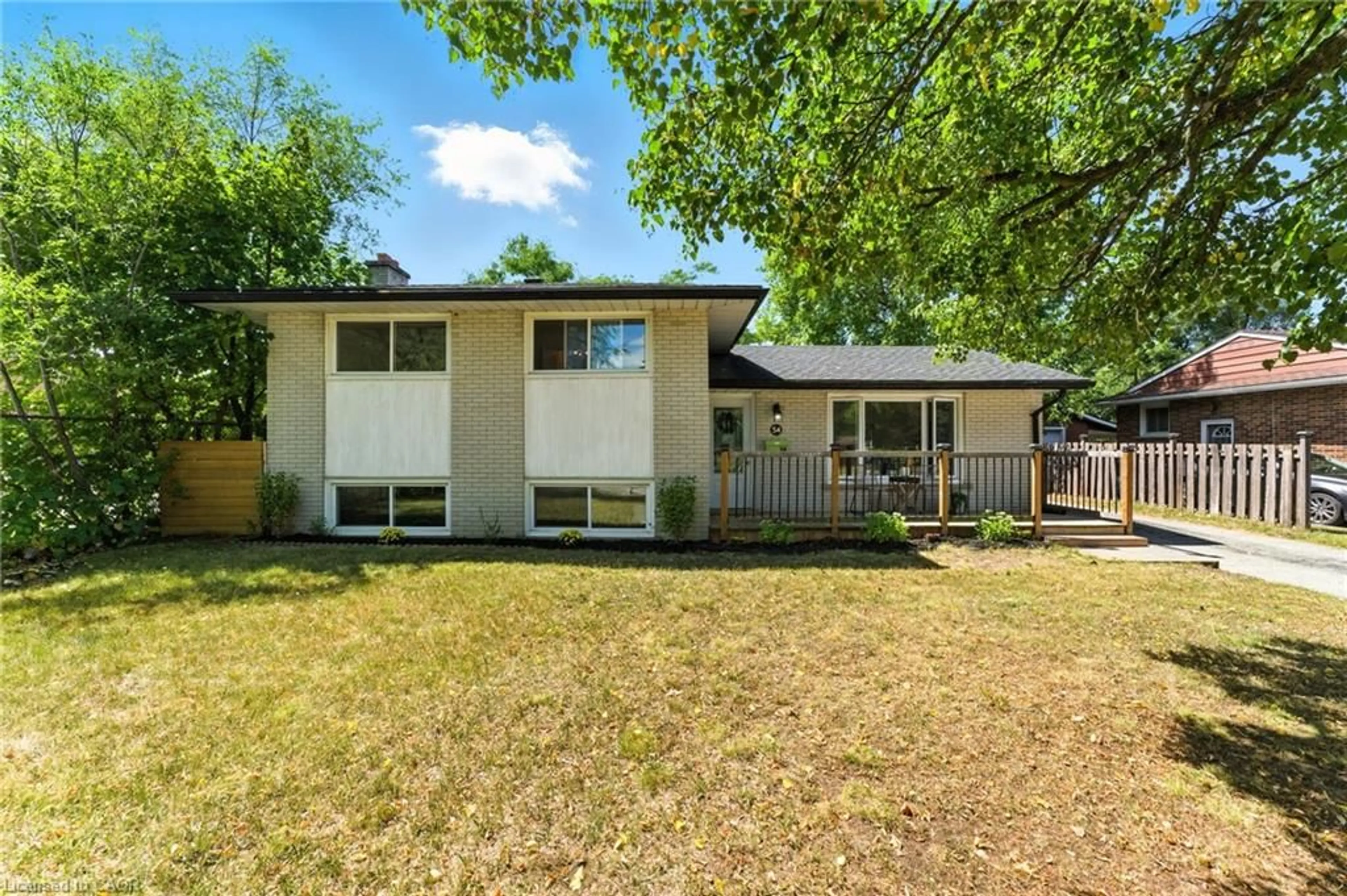 Home with vinyl exterior material, street for 54 Gail St, Cambridge Ontario N1R 4M2