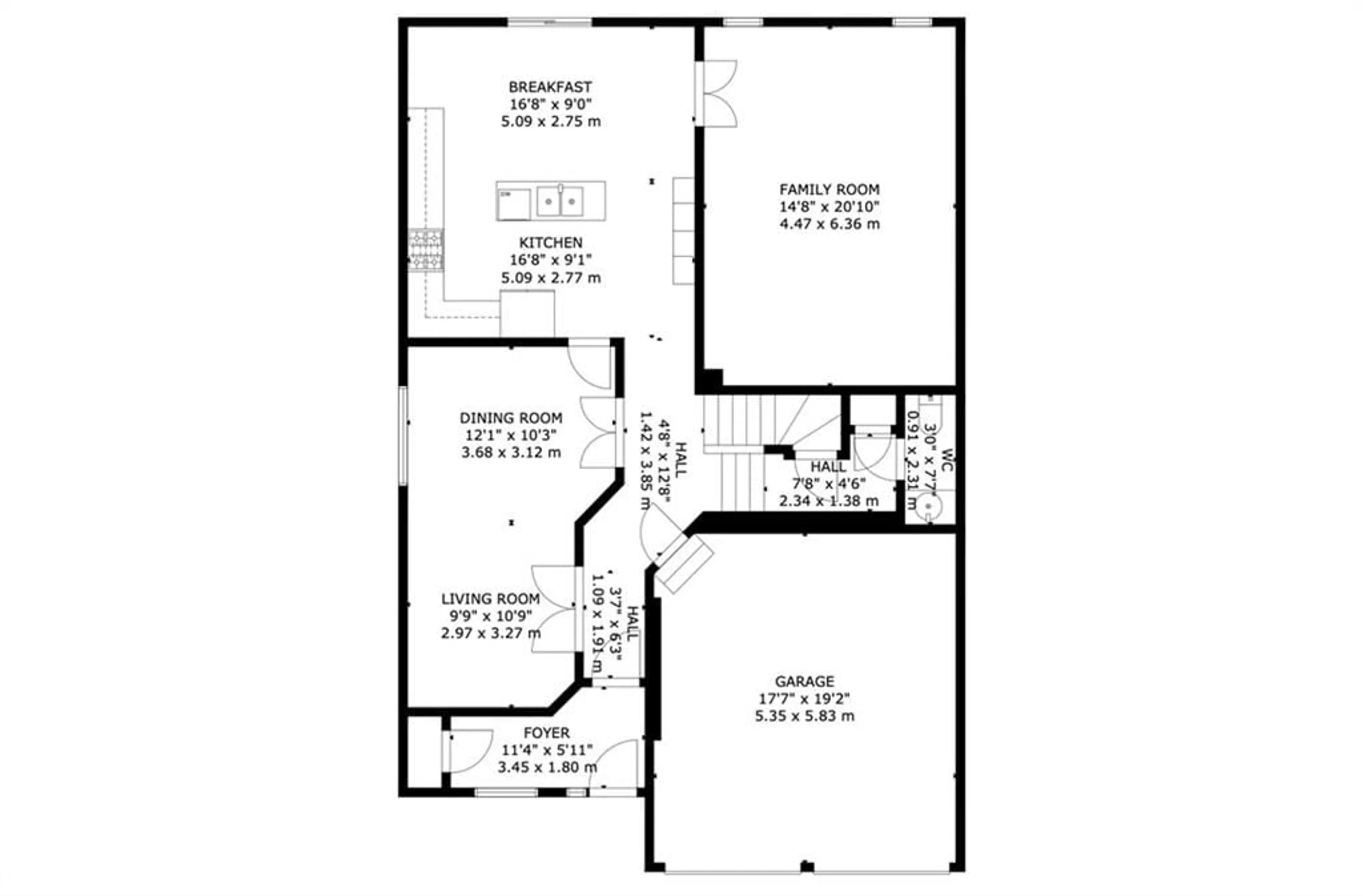 Floor plan for 67 Sweetnam Dr, Lindsay Ontario K9V 0A7