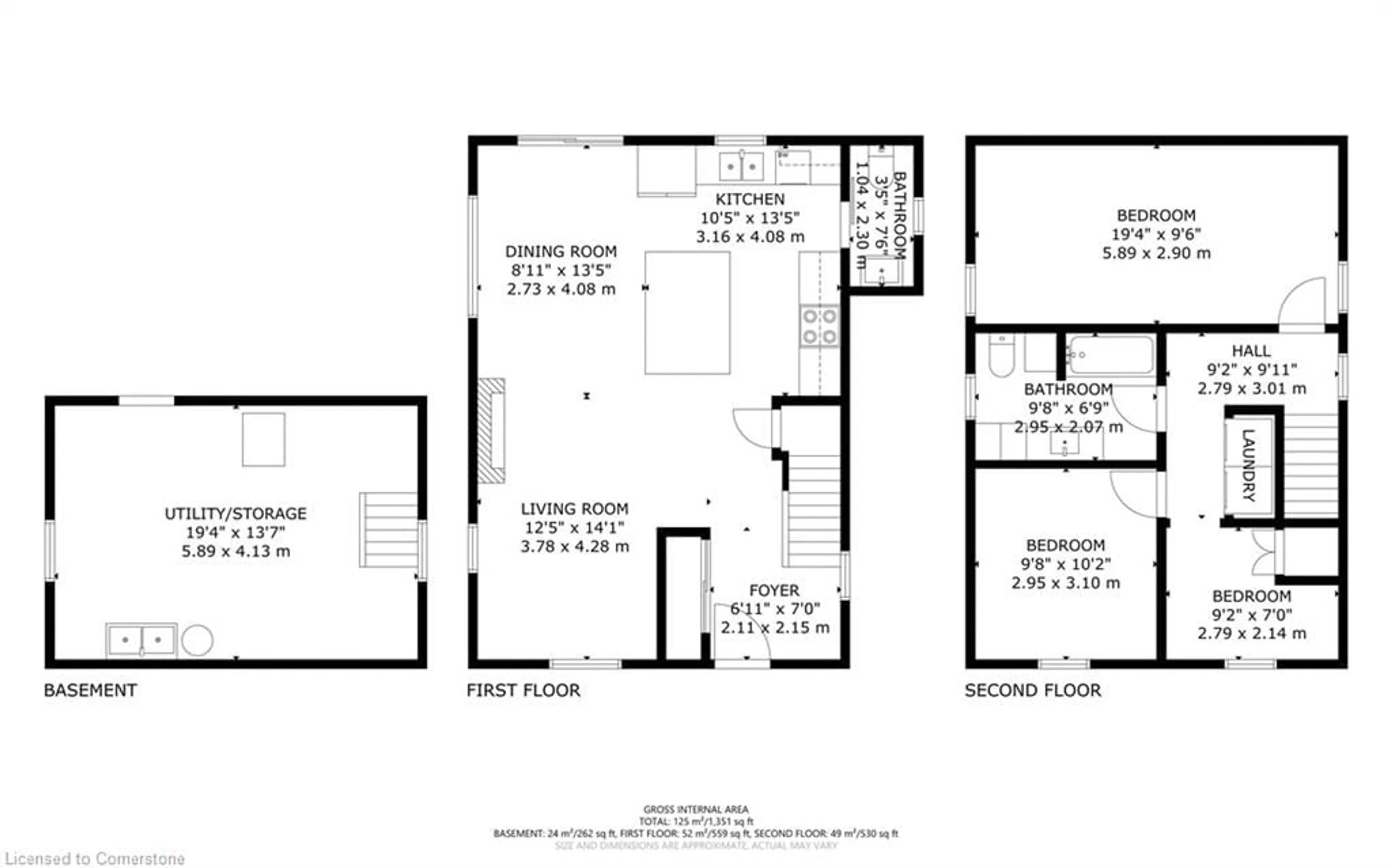 Floor plan for 78 Orchard Ave, Simcoe Ontario N3Y 3H1