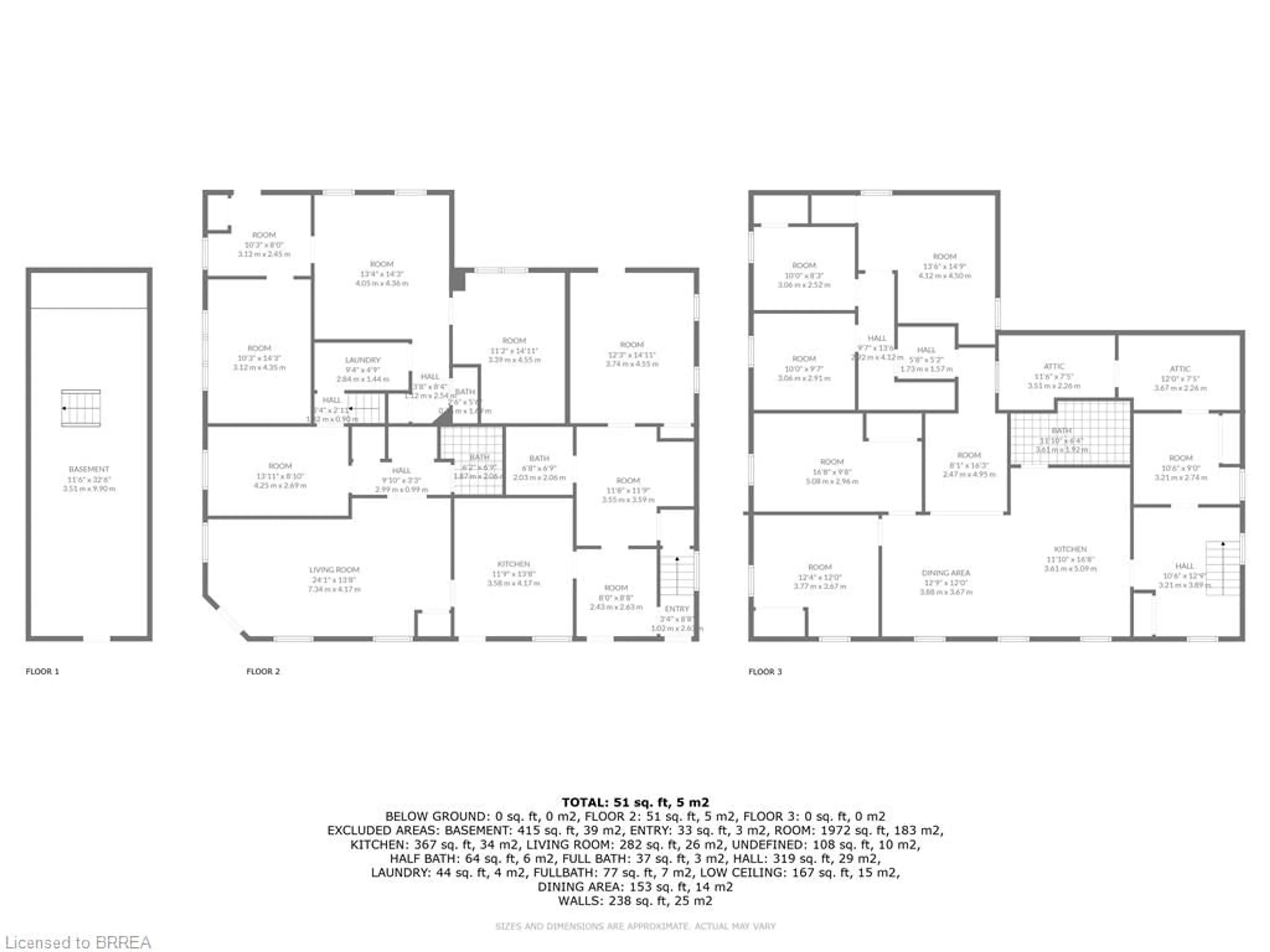 Floor plan for 3 Main St, Princeton Ontario N0J 1V0
