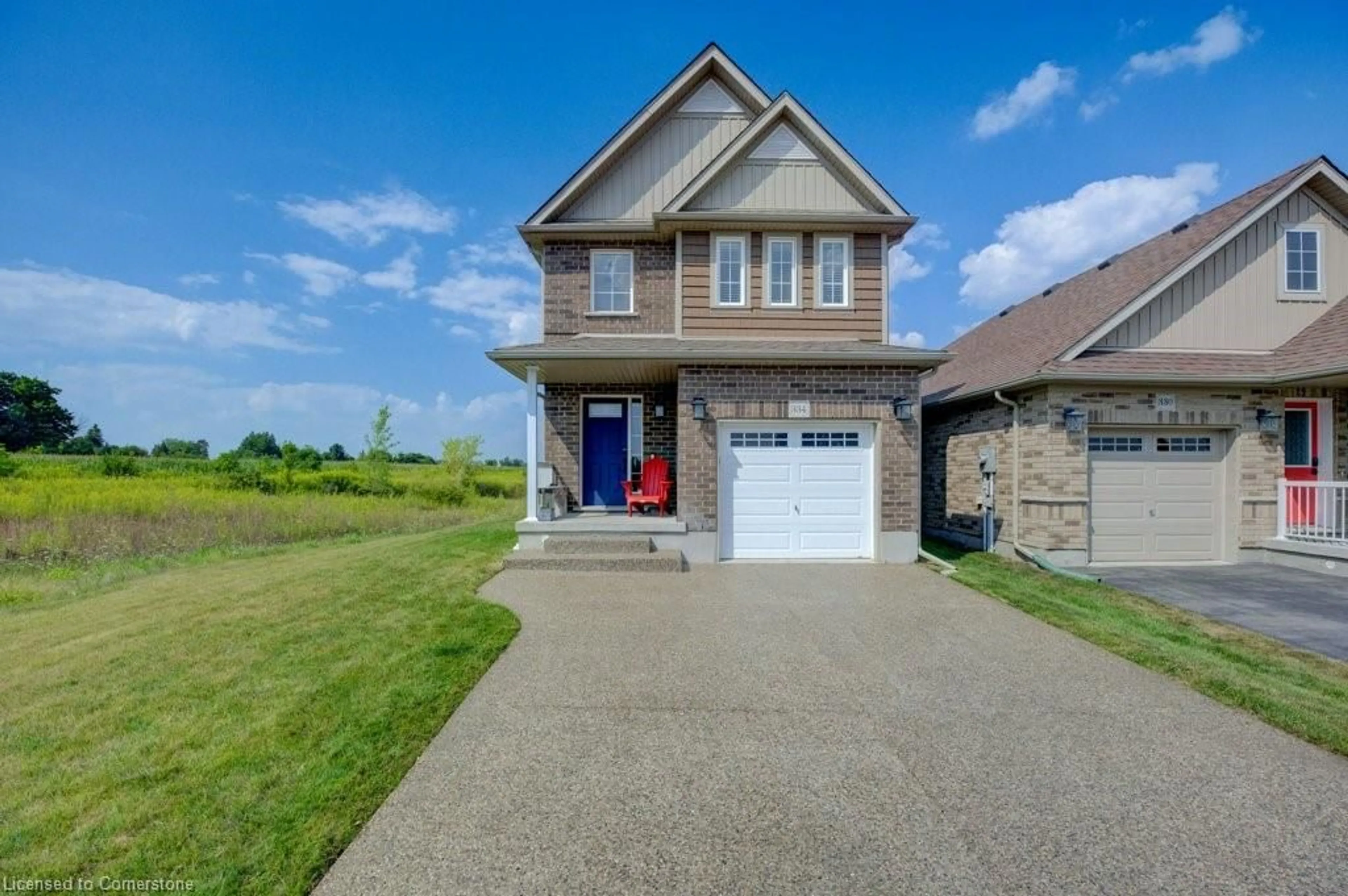 Home with brick exterior material, street for 334 William St, Elmira Ontario N2B 0B5