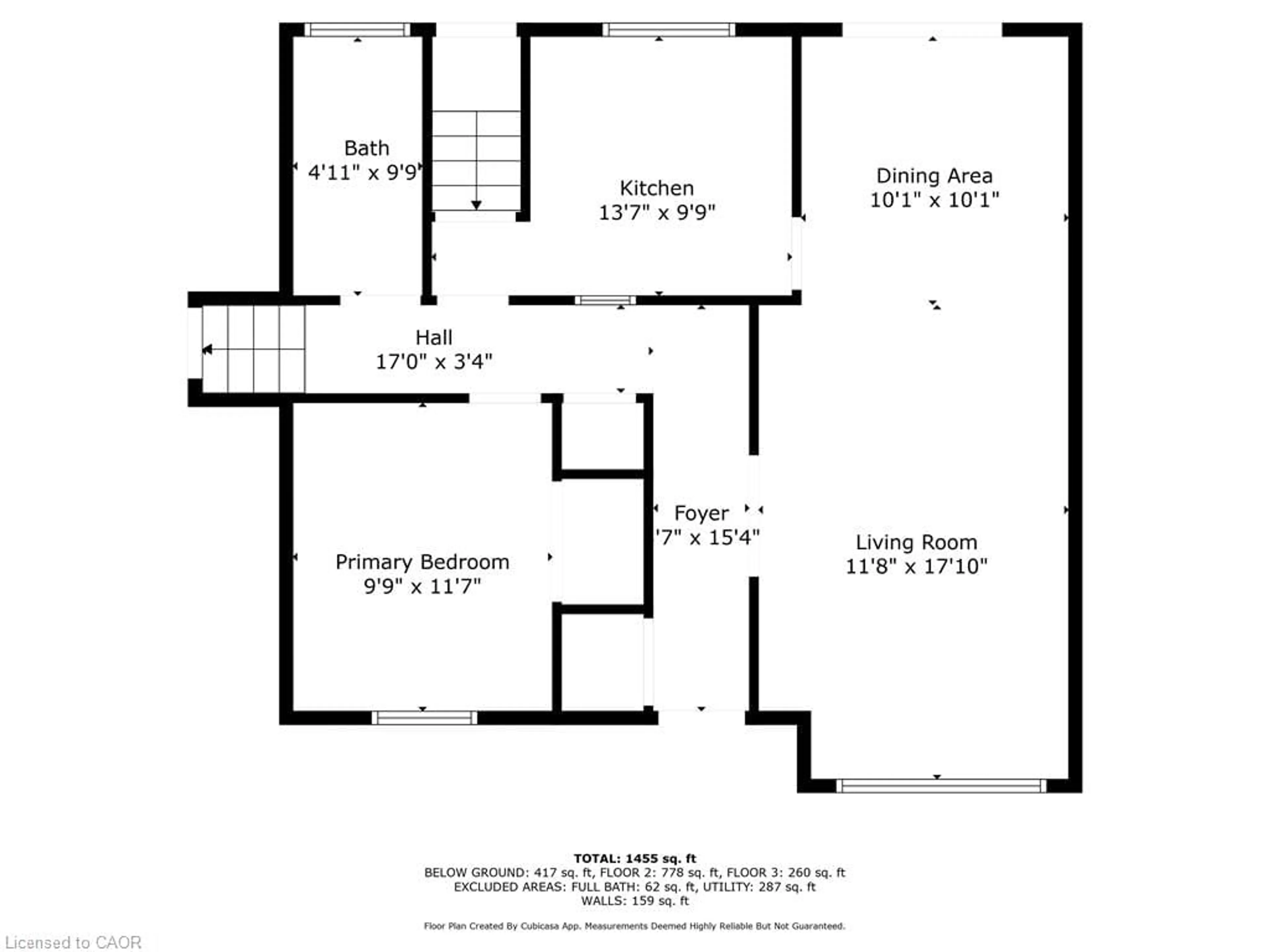Floor plan for 5 Bint Ave, Simcoe Ontario N3Y 4J4