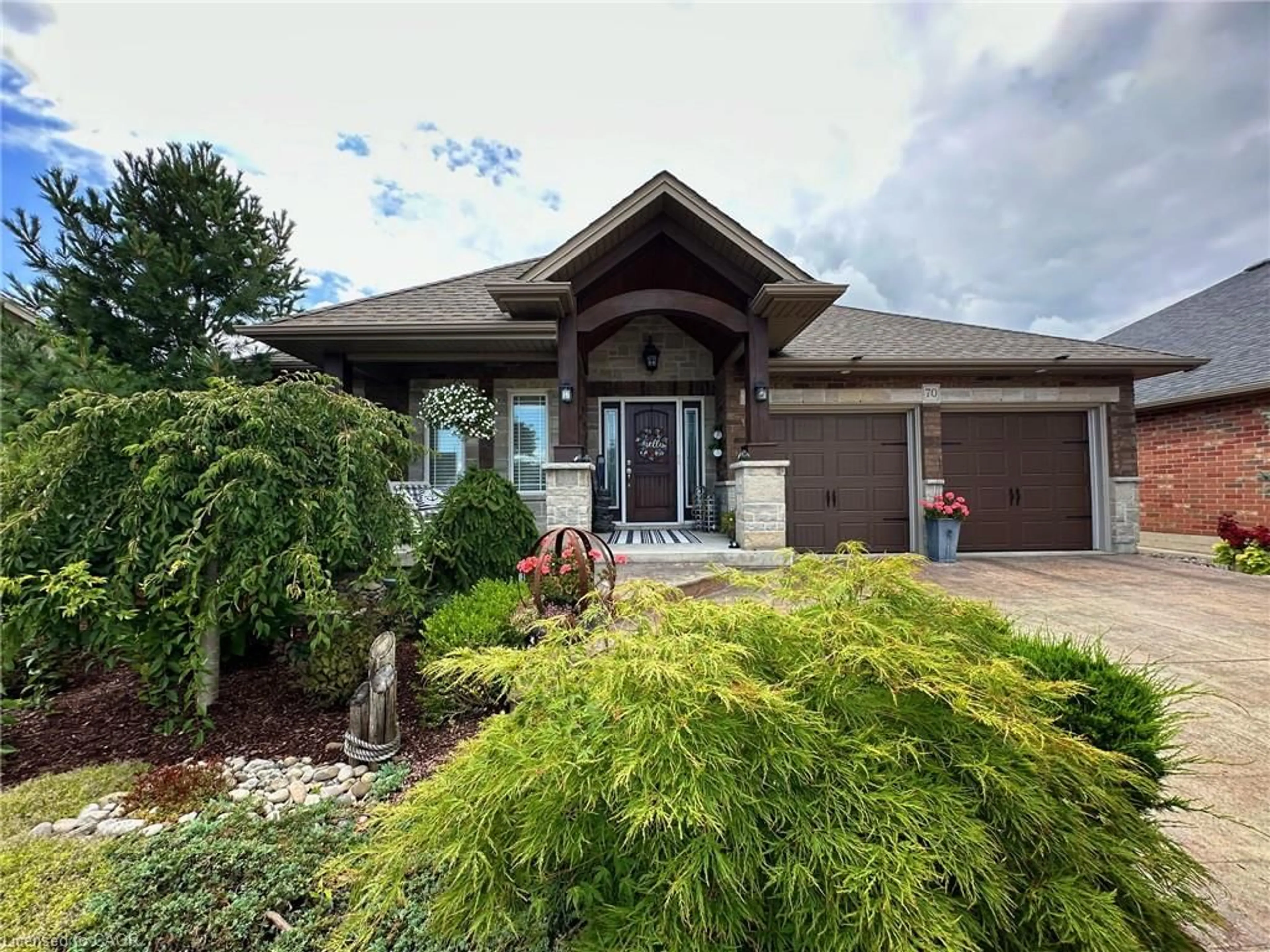 Home with brick exterior material, street for 70 Kolbe Dr, Port Dover Ontario N0A 1N3