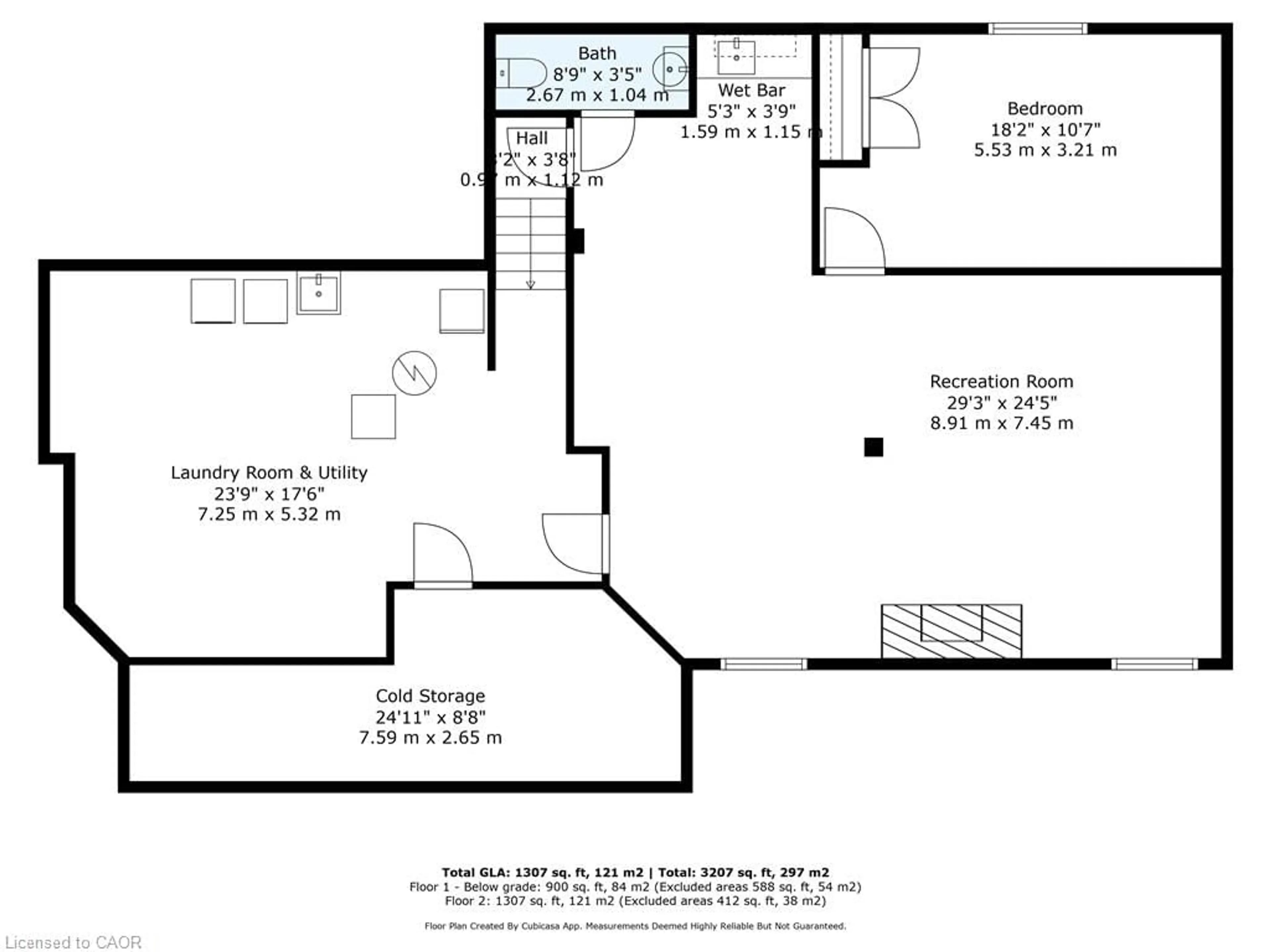 Floor plan for 44 Irongate Dr, Paris Ontario N3L 4G3