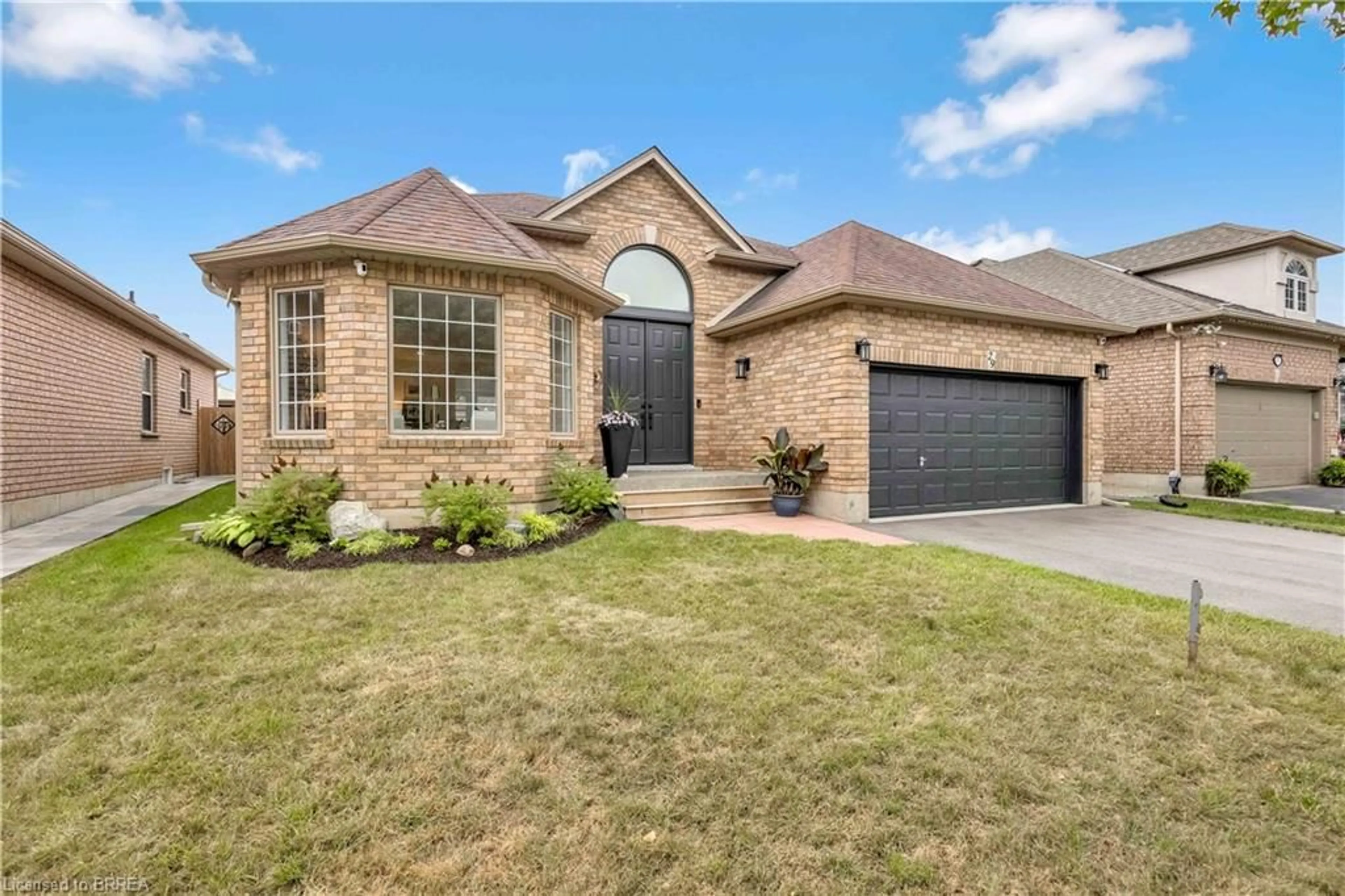 Home with brick exterior material, street for 29 Casson Lane, Brantford Ontario N3R 7Z5