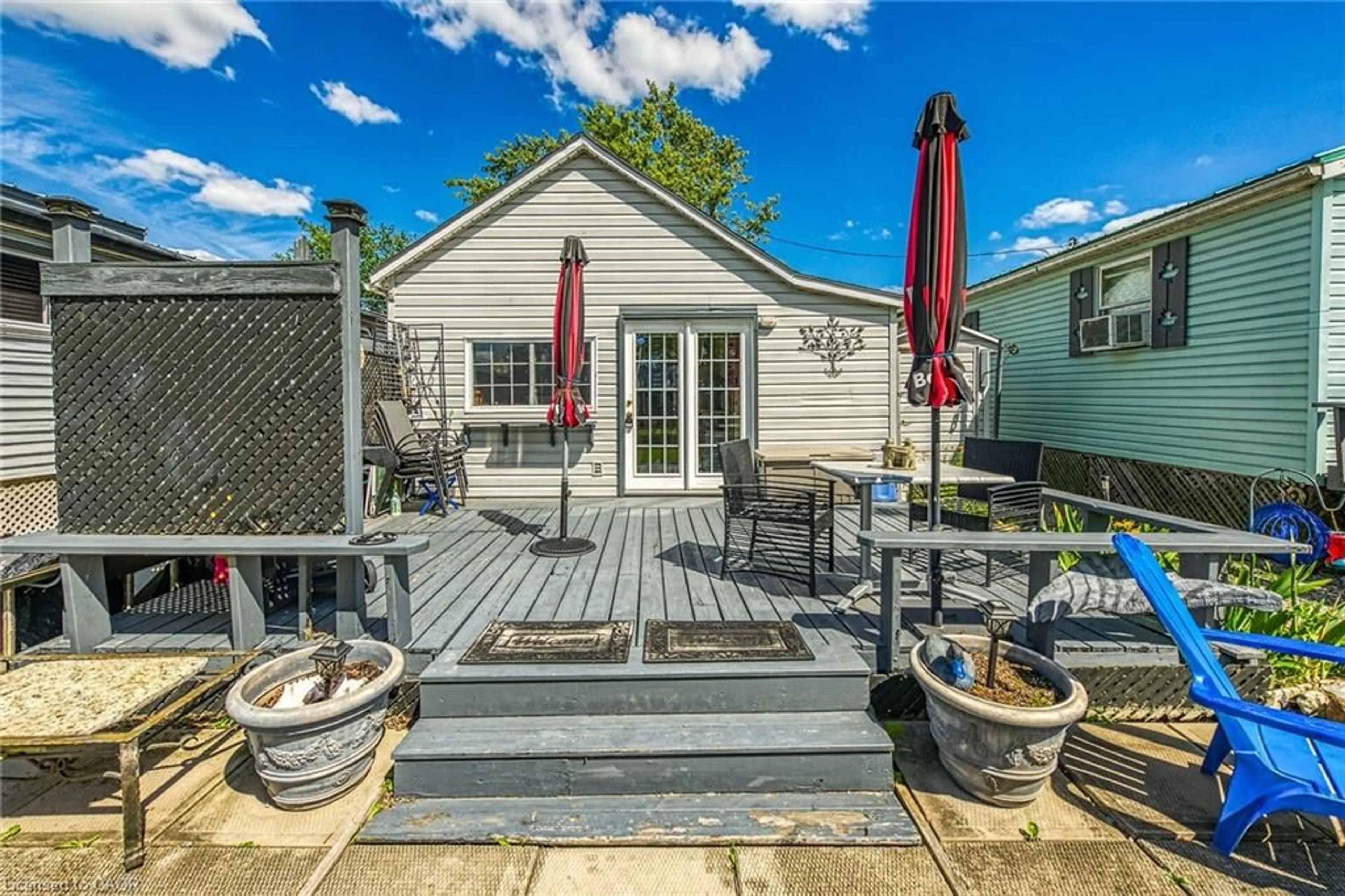 Patio, water/lake/river/ocean view for 6 Pike Lane, Featherstone Point Ontario N0A 1P0