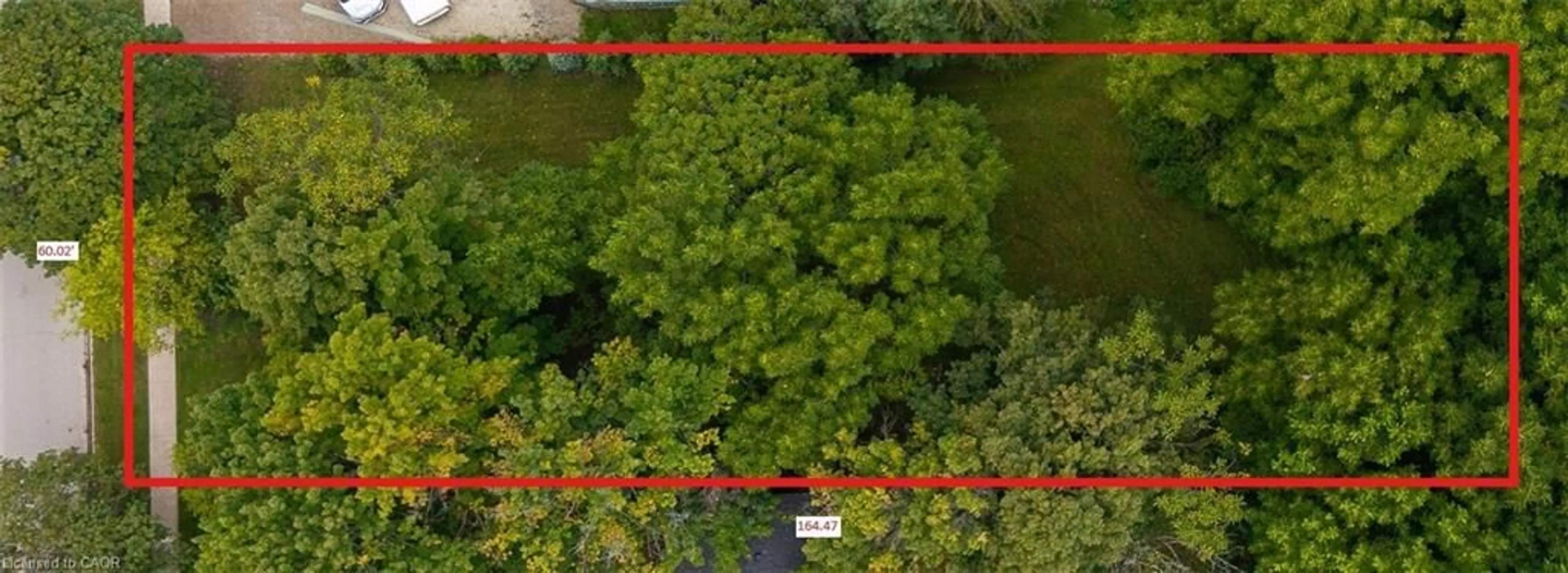A pic from outside/outdoor area/front of a property/back of a property/a pic from drone, forest/trees view for LOT 5 Alfred St, Thornbury Ontario N0H 2P0