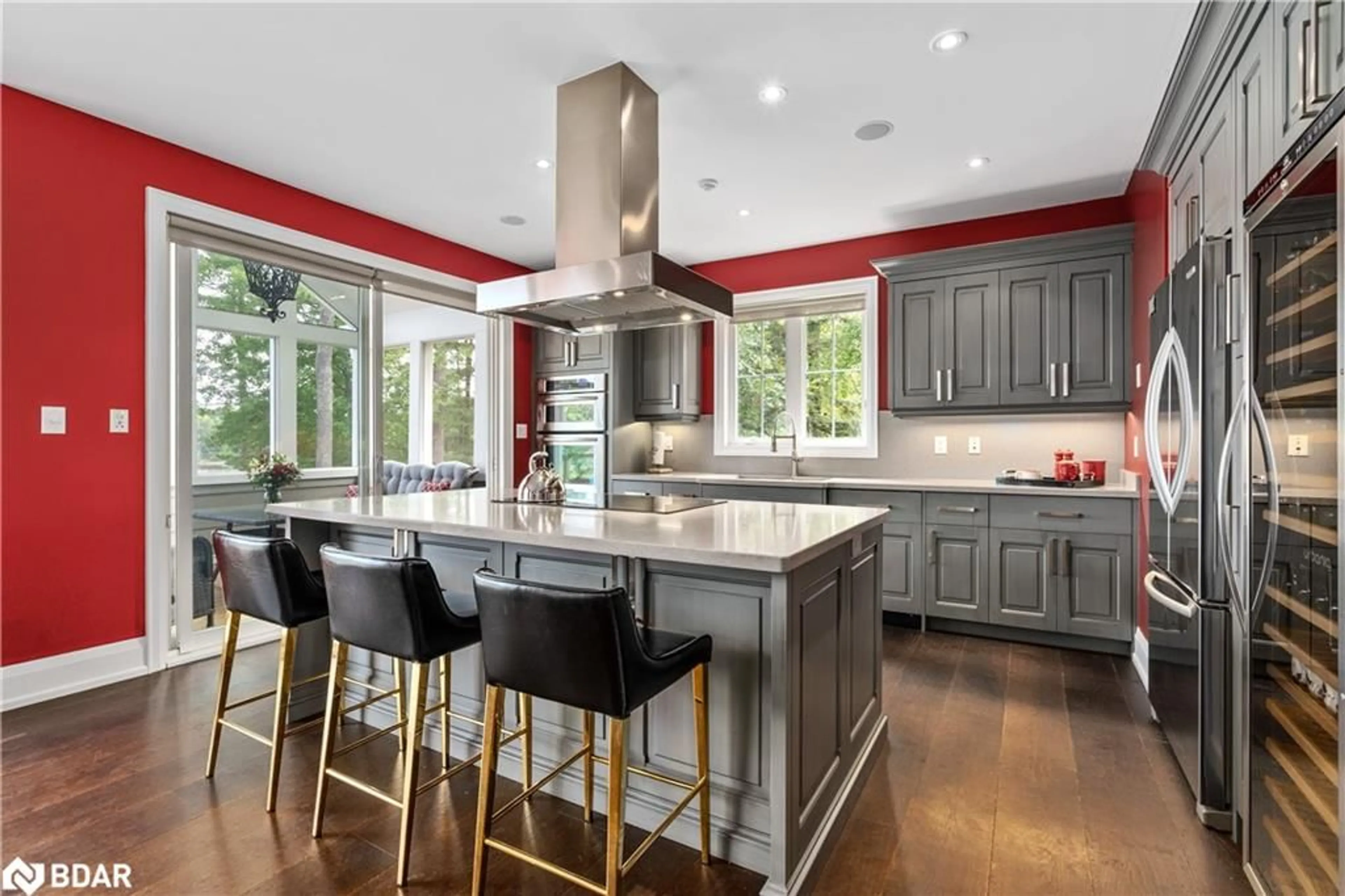 Contemporary kitchen, ceramic/tile floor for 1043 Fortunes Trail, Stanhope Ontario K0M 1S0