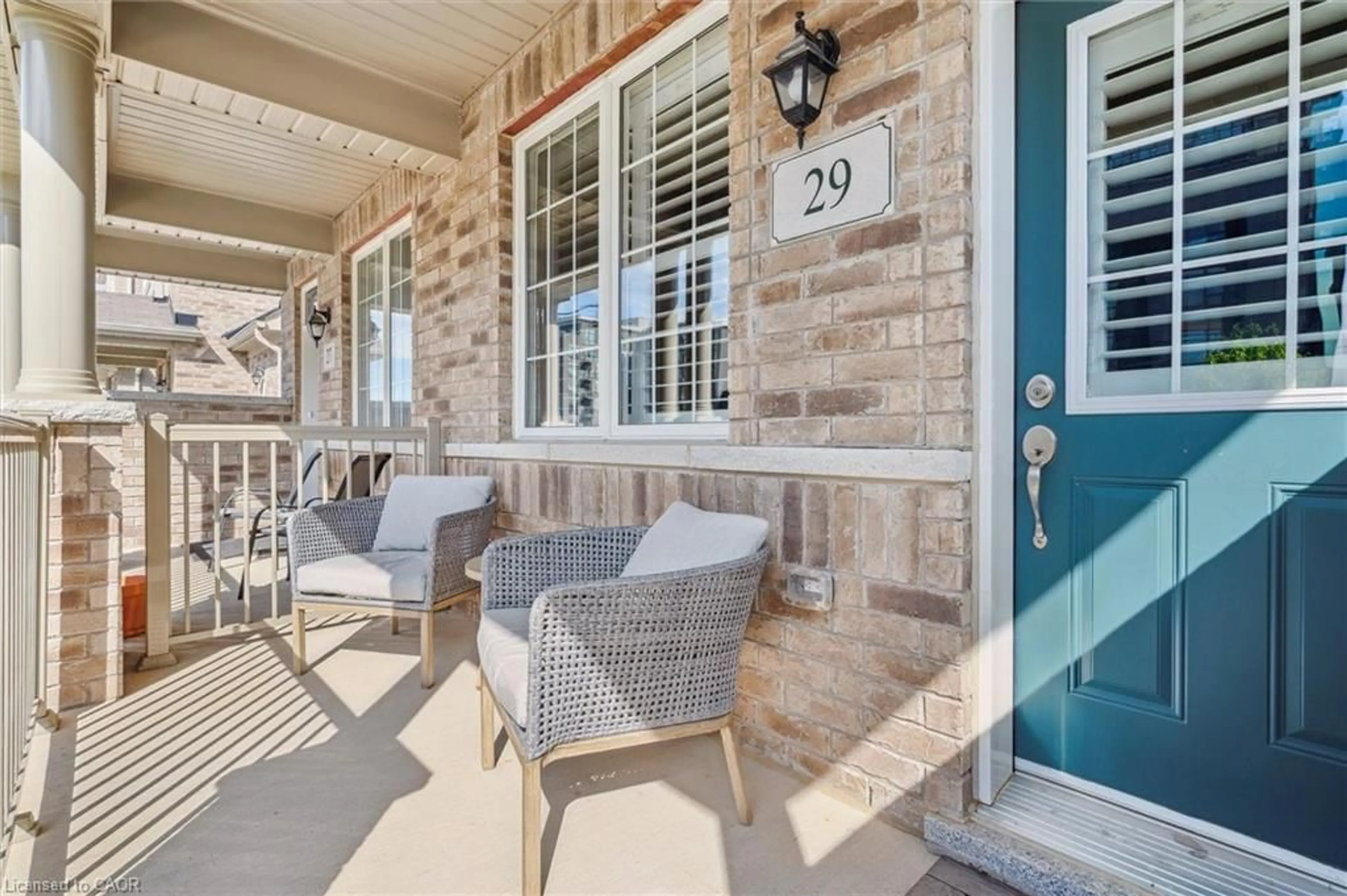 Patio, street for 29 Riverwalk Drive, Hamilton Ontario L8B 1X3