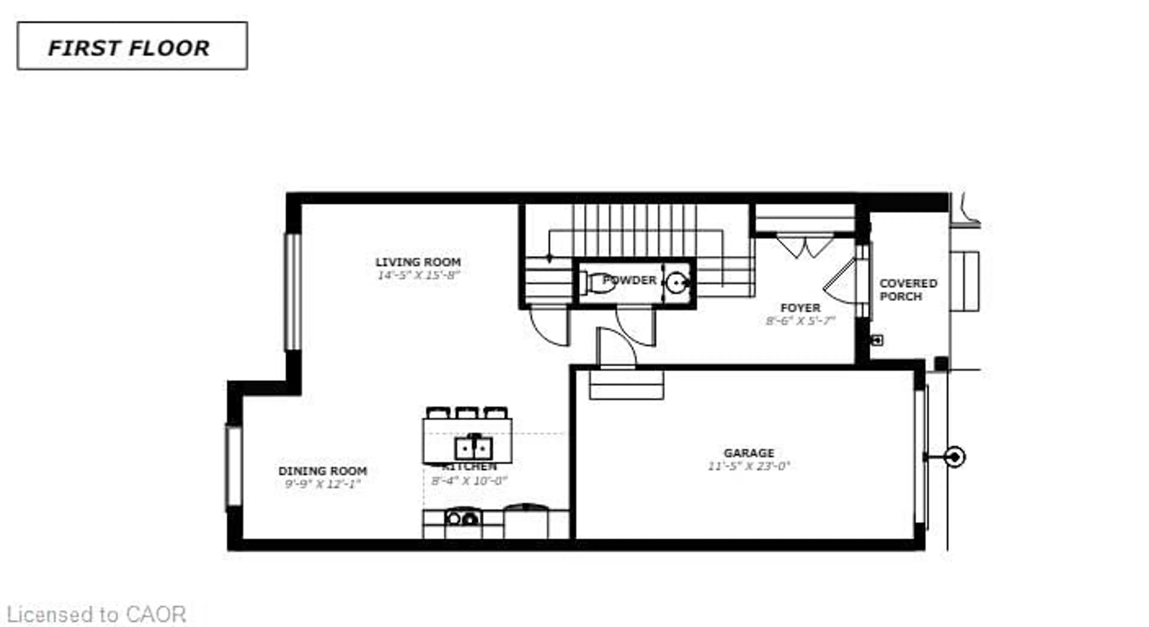 Floor plan for 11 Anne St, Harriston Ontario N0G 1Z0
